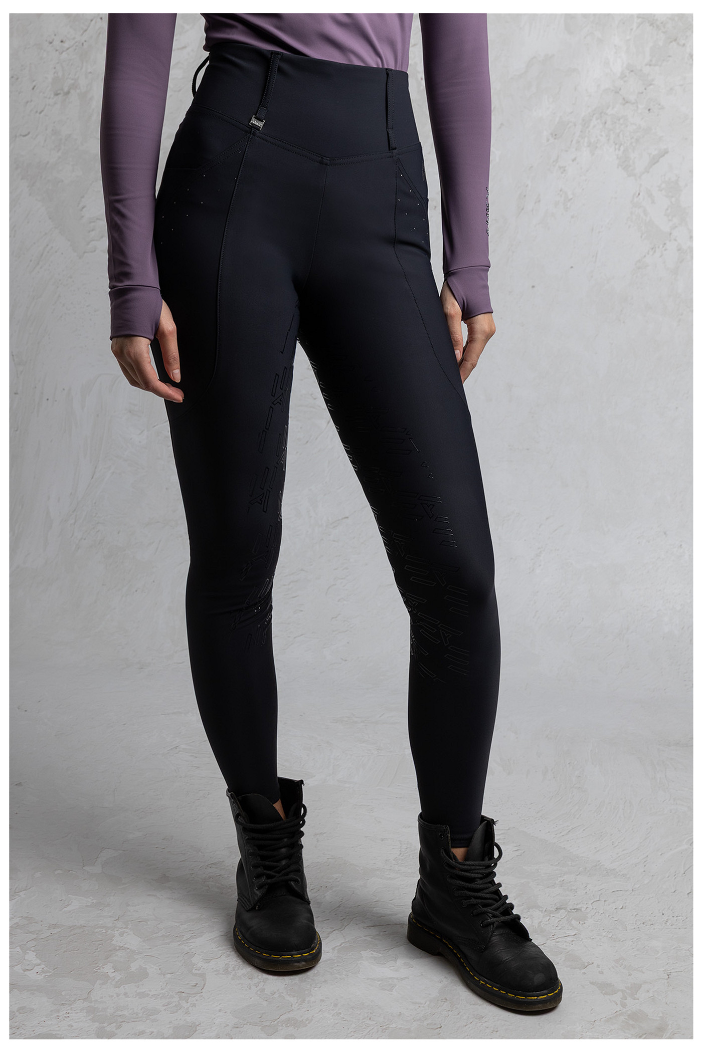 Reitleggings Solidarity Silikon-Vollbesatz XR262103