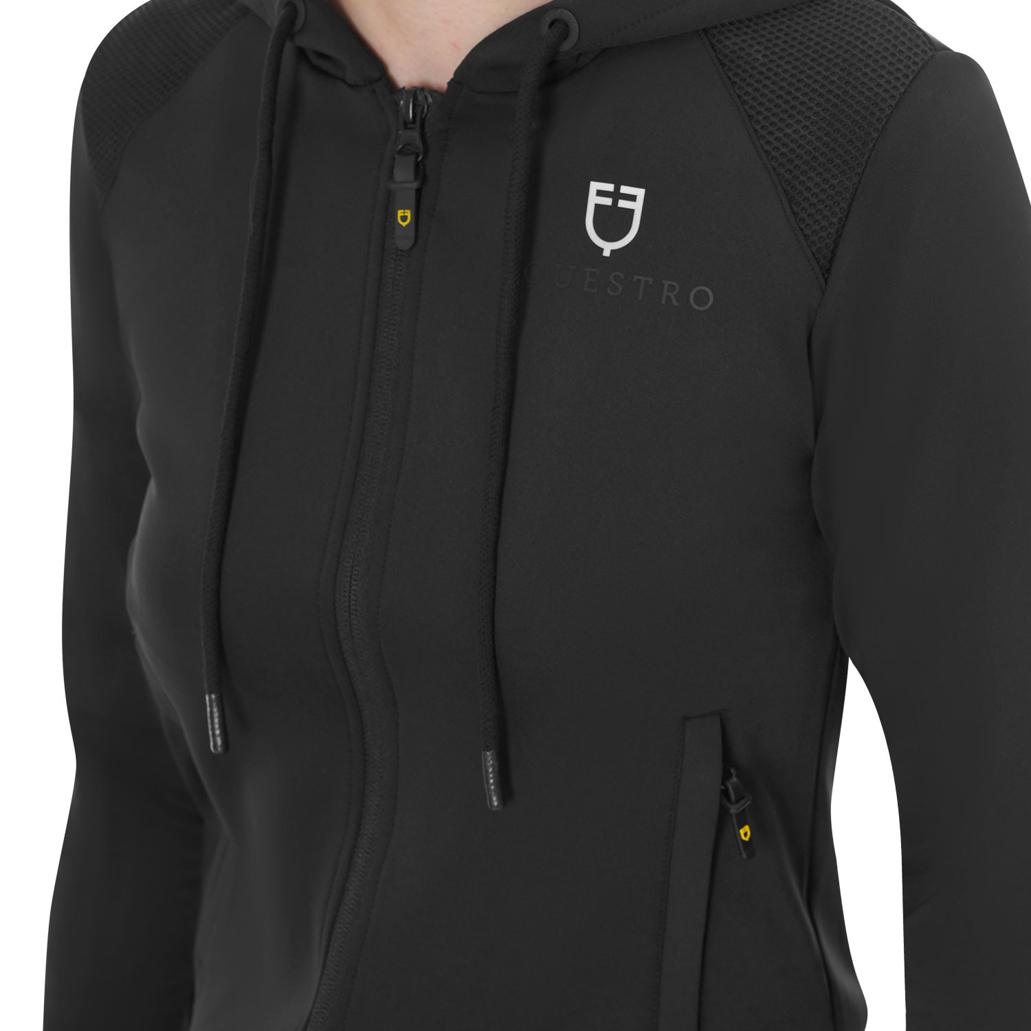 Damen-Cropped-Hoodie