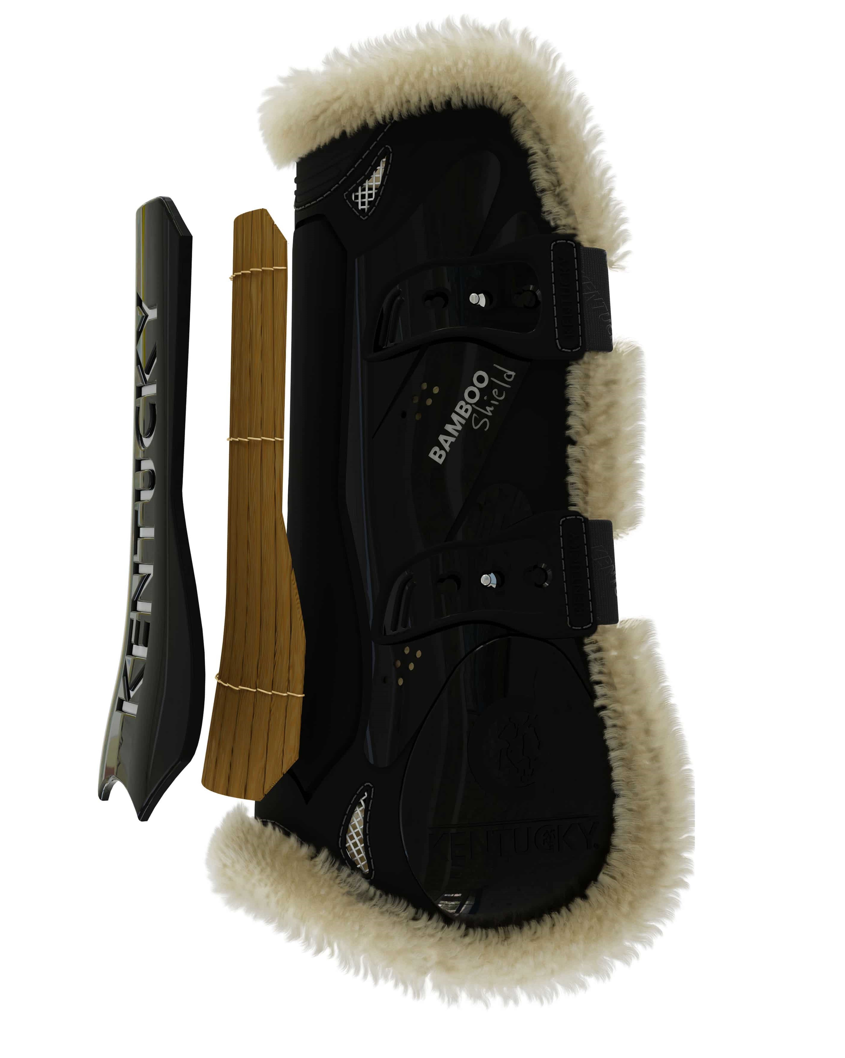 Jumping boots Bamboo Elastic Fur Vegan