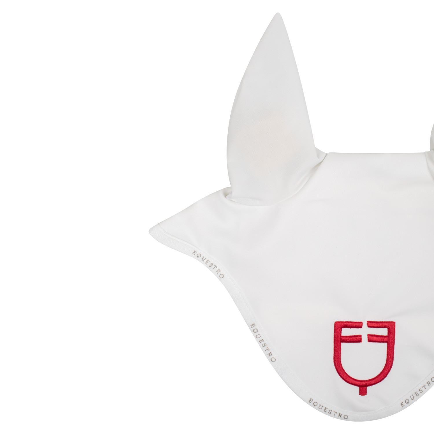 Fliegenhaube aus technischem Gewebe mit mehrfarbigem Logo
