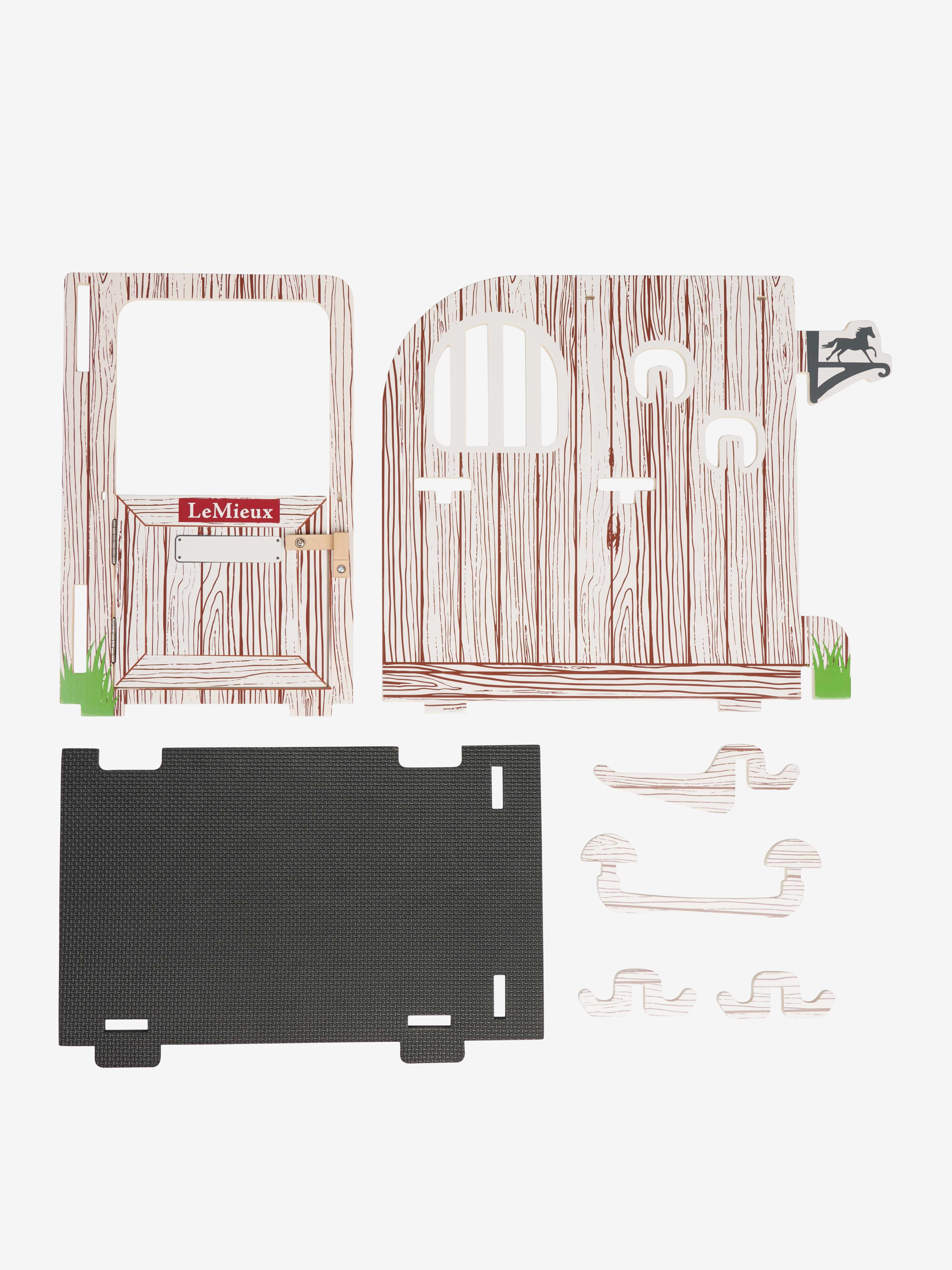 Toy Pony Stallset van hout