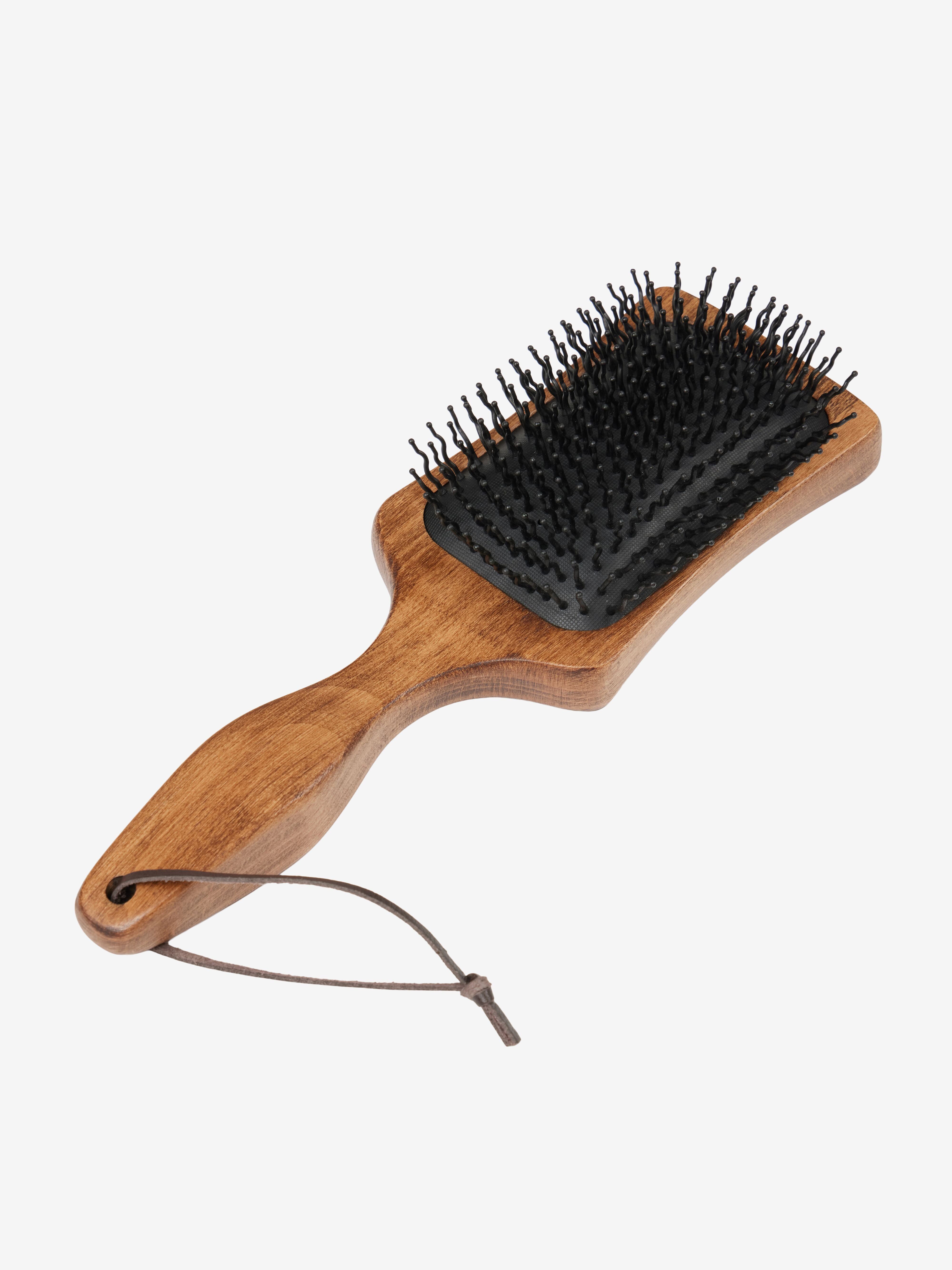 Artisan manen- en staartborstel bruin