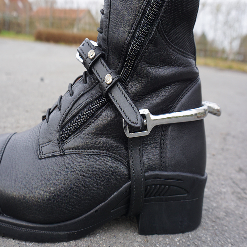 Sporenriemen "Crystal" mit Strass