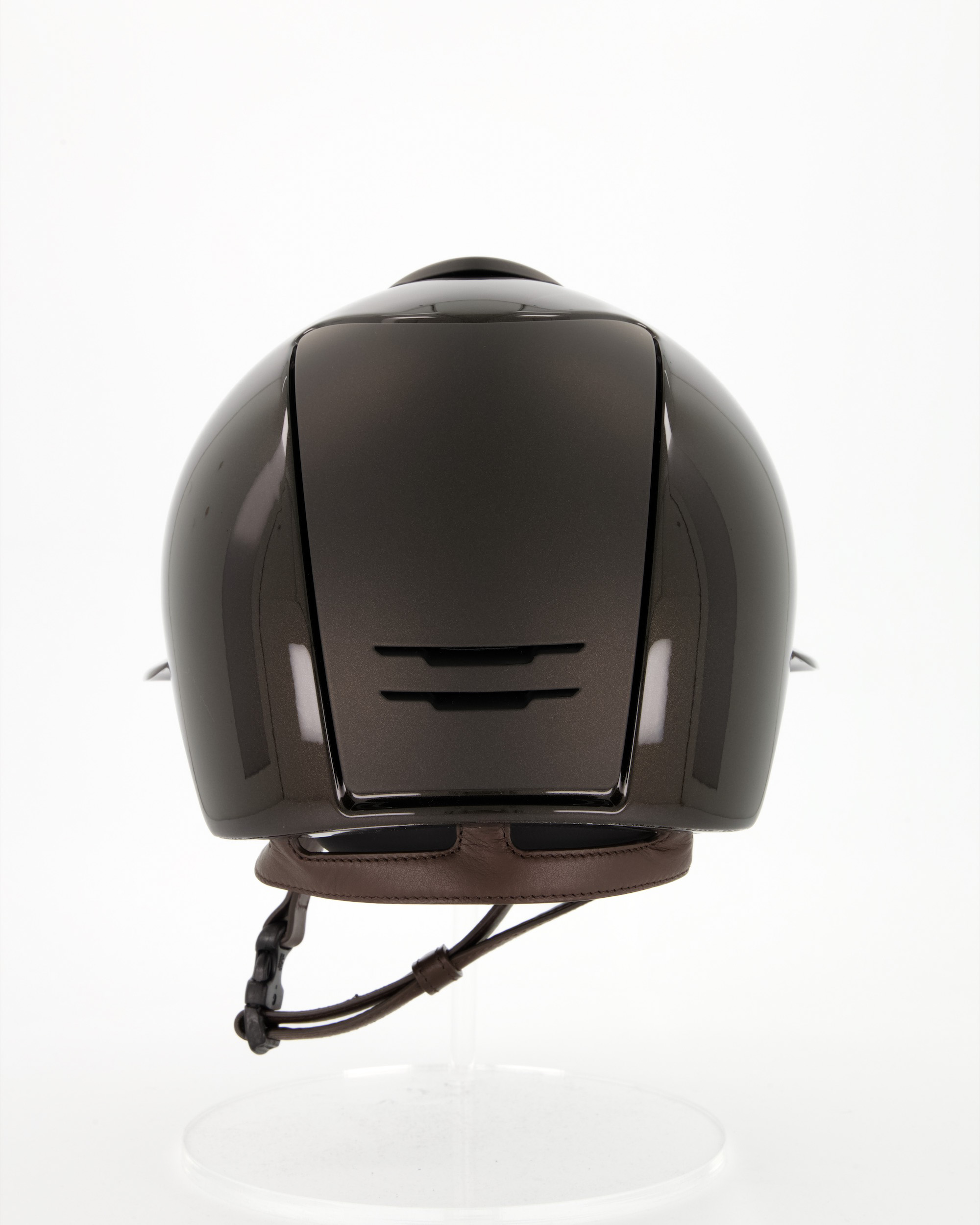 Riding helmet Cromo 2.0 Polish/Textile Polo in brown