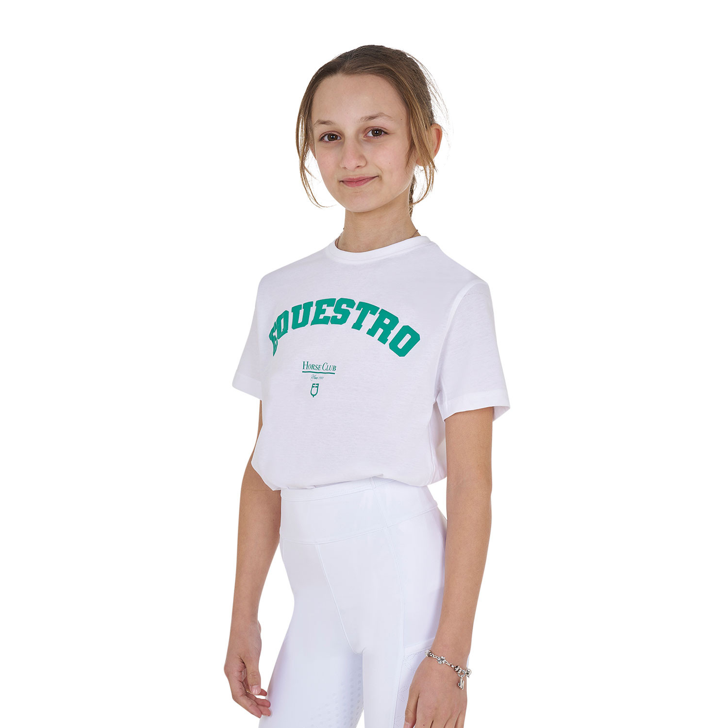 Mädchen-Baumwoll-T-Shirt Horse Club
