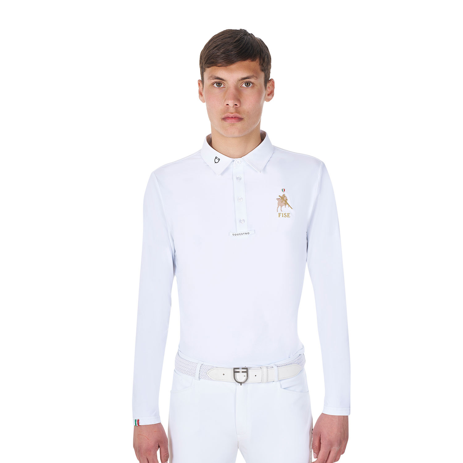 Langärmeliges Herren-Turnier-Poloshirt X FISE