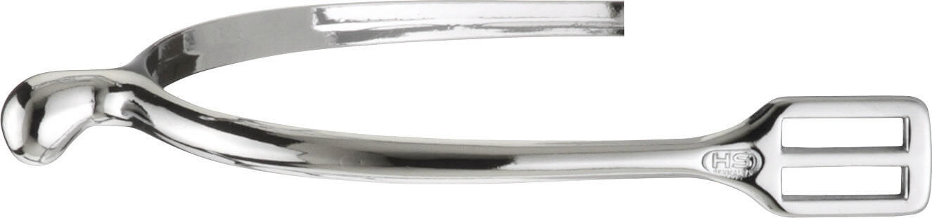 Children's spurs chrome-plated, 15mm, drop-shaped 