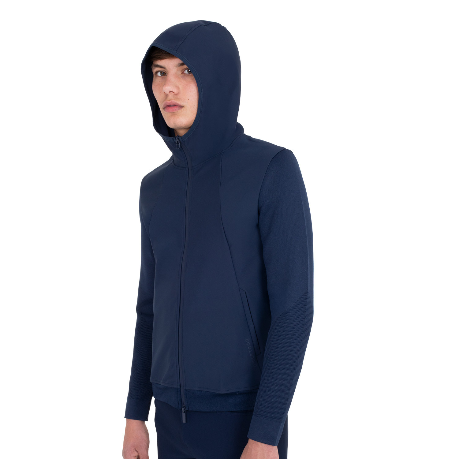Technisches Kapuzensweatshirt für Herren mit Micro-Mesh-Einsätzen