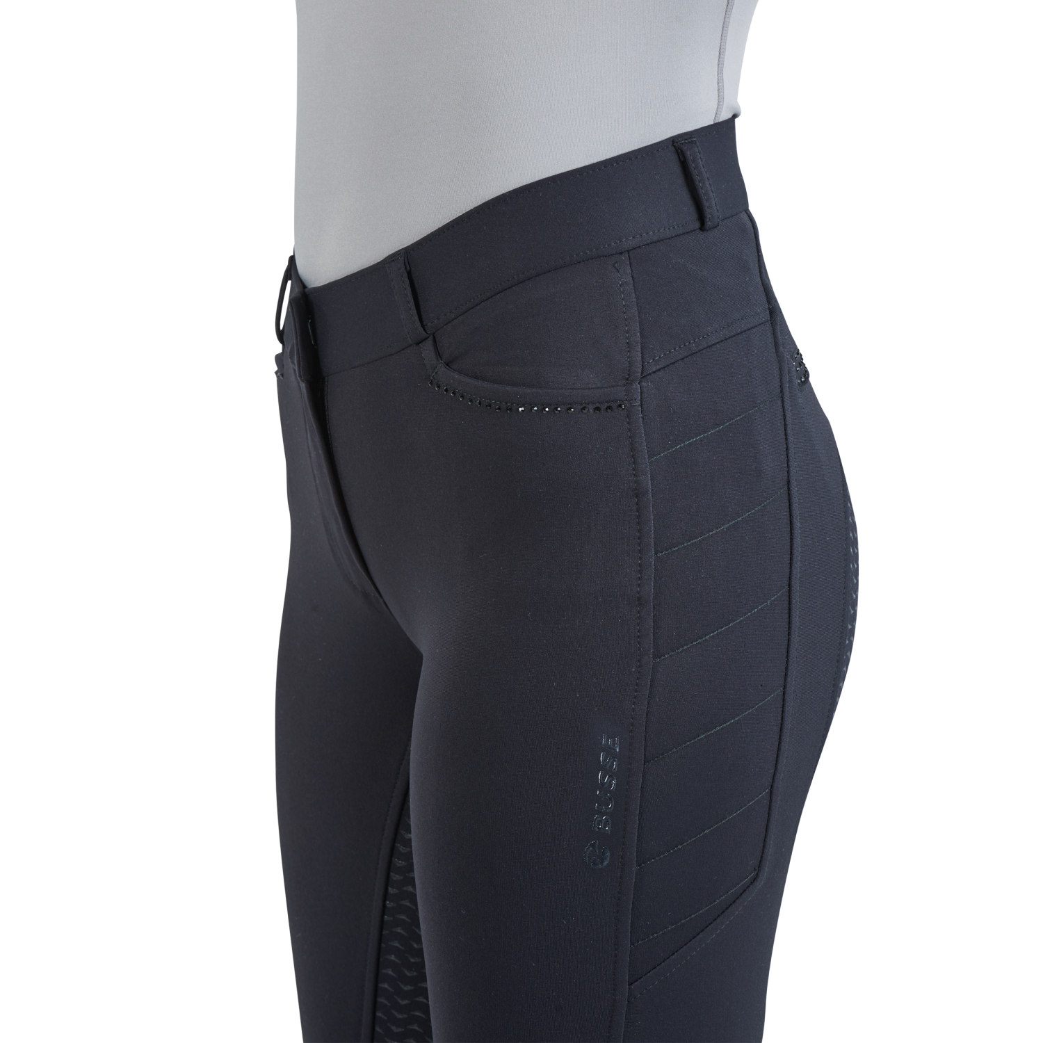 Reithose Damen Senja Winter mit Vollgrip