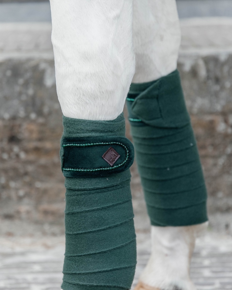Velvet Pearls fleece bandages