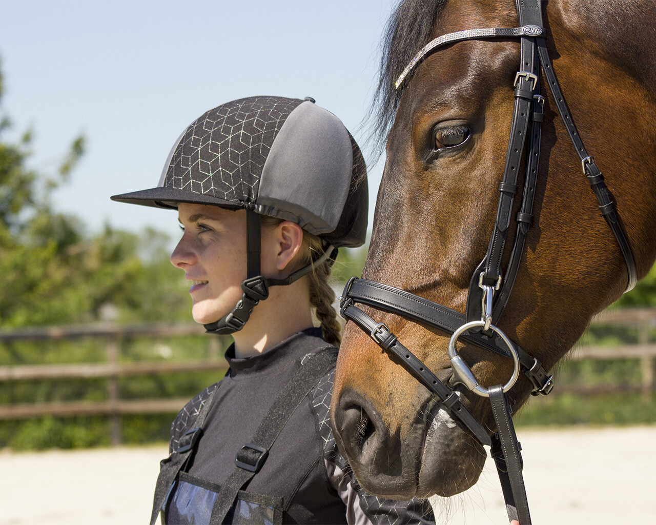 Riding helmet cover Eldorado