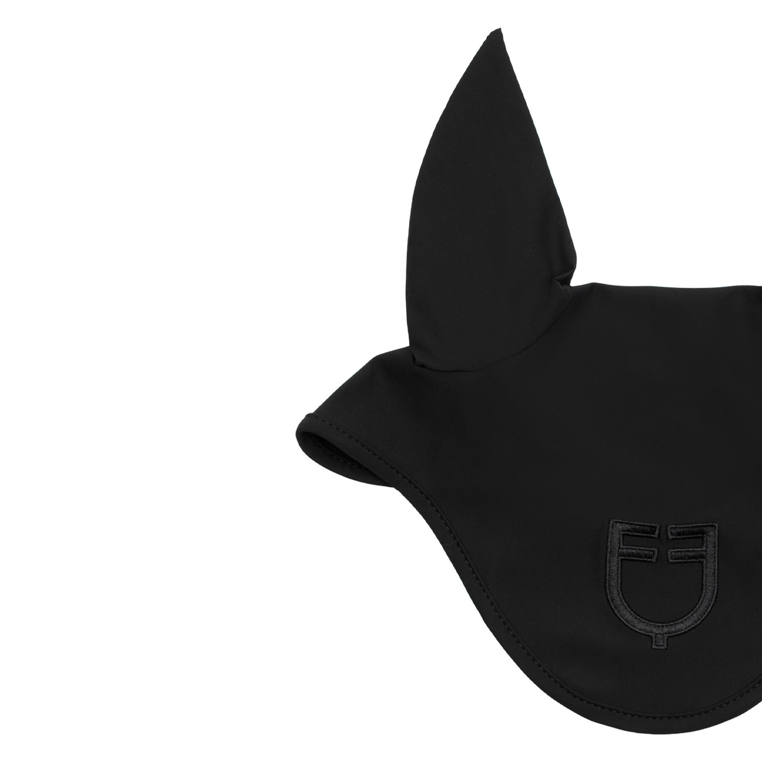 Fliegenhaube aus Funktionsgewebe mit kontrastierendem Logo