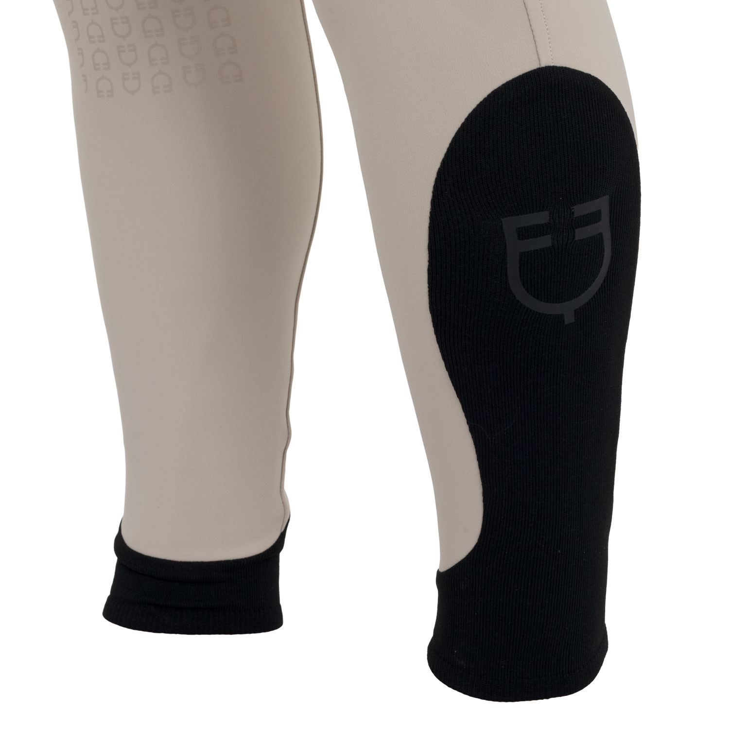 Herren-Reithose Slim Fit mit Kniebesatz