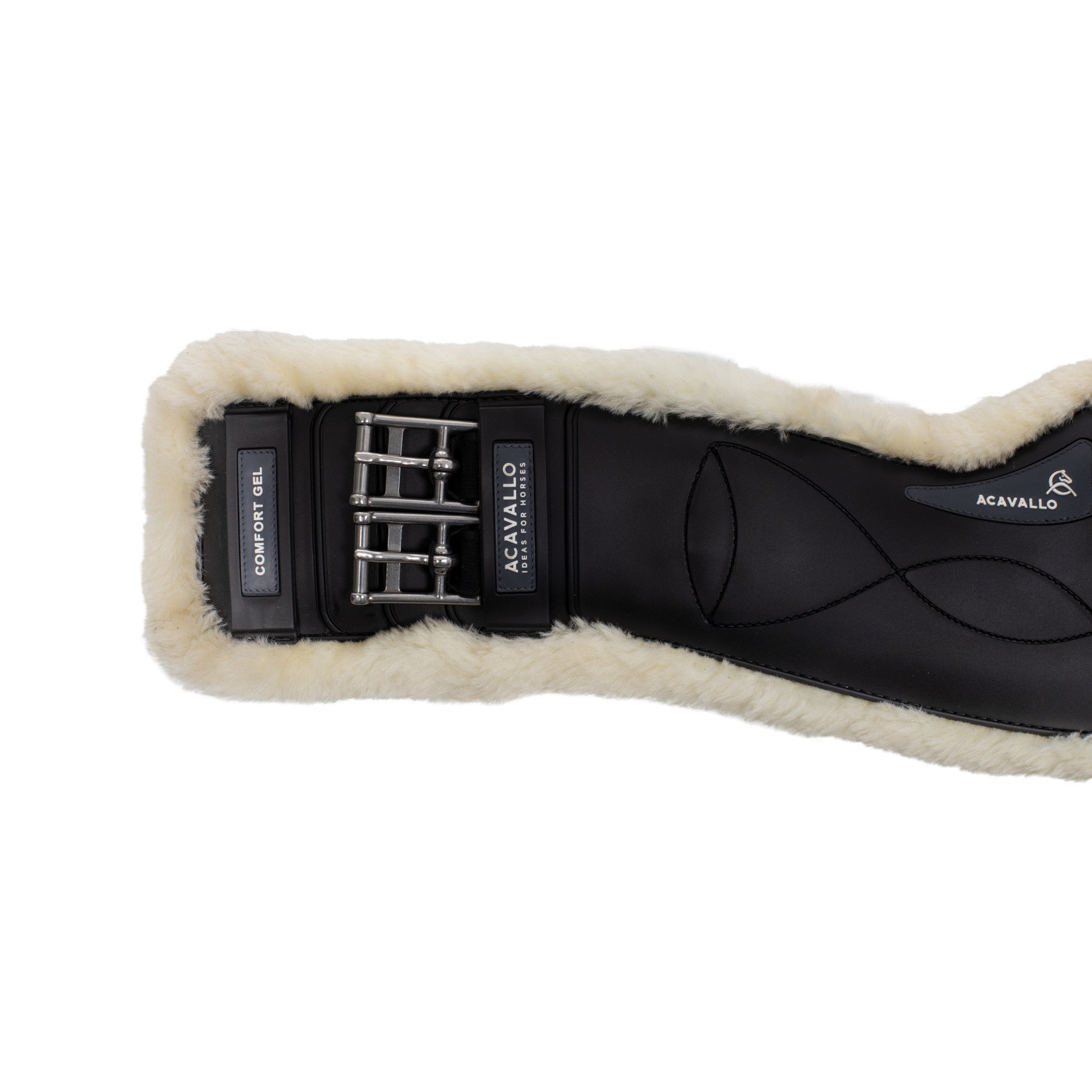 Dressur-Sattelgurt Classic Gel Lammfell