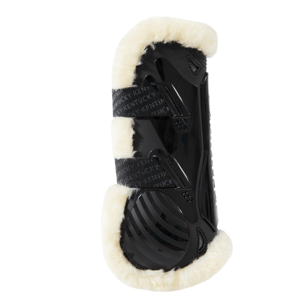 Vegan Fell Springgamaschen Velcro