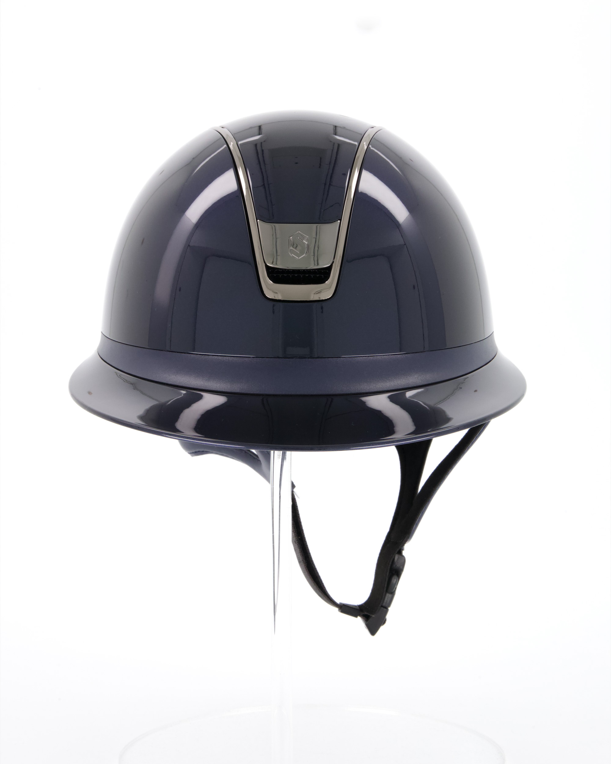 Reithelm 2.0 Miss Shield Shadowglossy Chrome Black in Blau