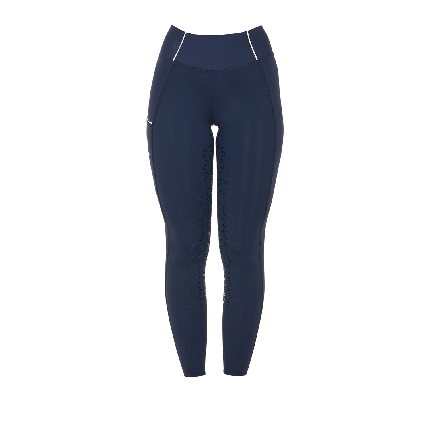 Damen-Leggings Slim Fit mit Vollbesatz
