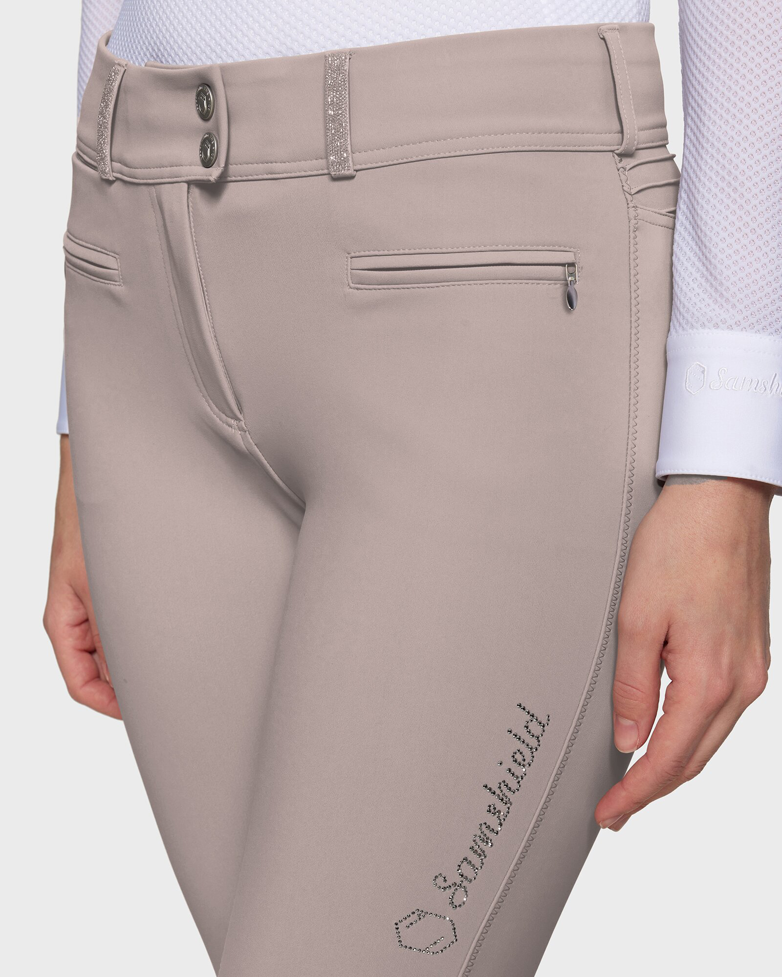 Ladies riding breeches Clara Premium full grip