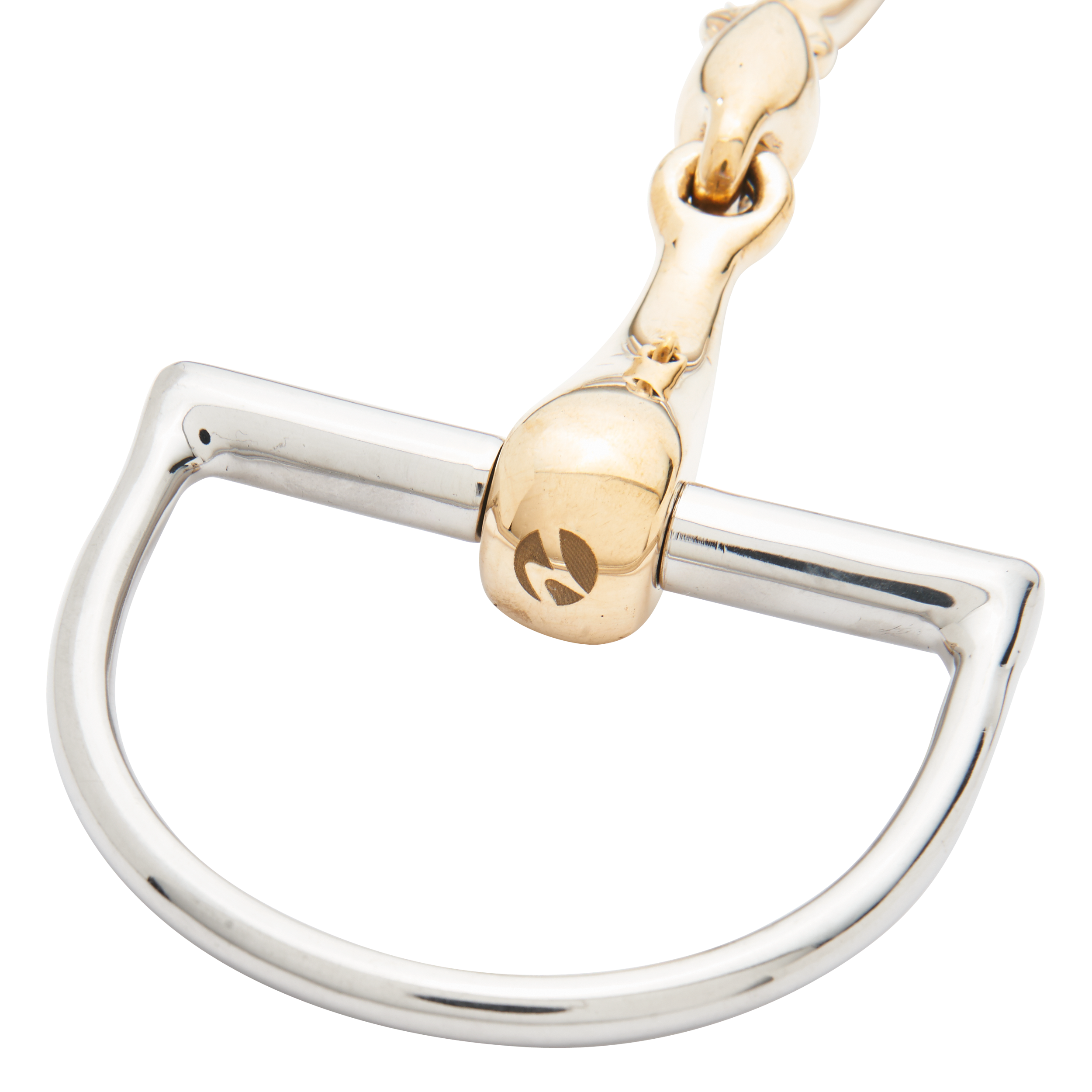 Filet D-Ring Kaugan®-Shaped, 16 mm, double brisure