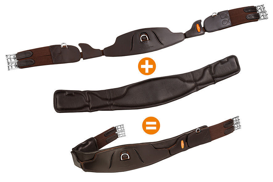 Langgurt Pallas Pro in schwarz/silber