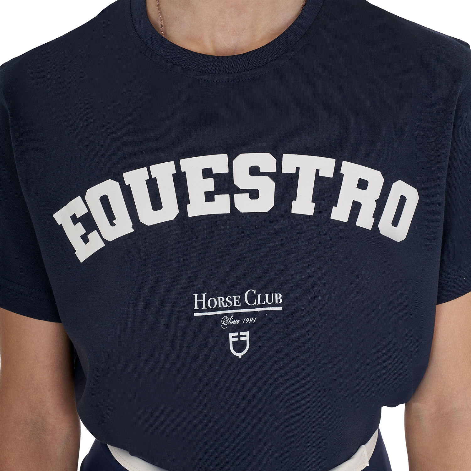 Mädchen-Baumwoll-T-Shirt Horse Club