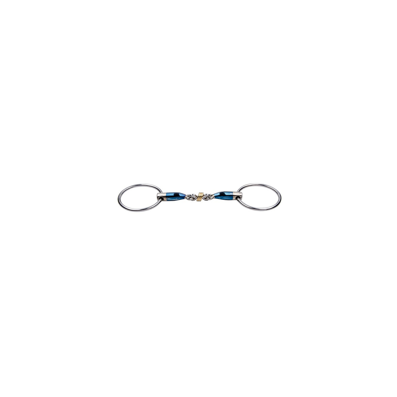Sweet Iron beweglicher Ring Messing Ring-16 in blau