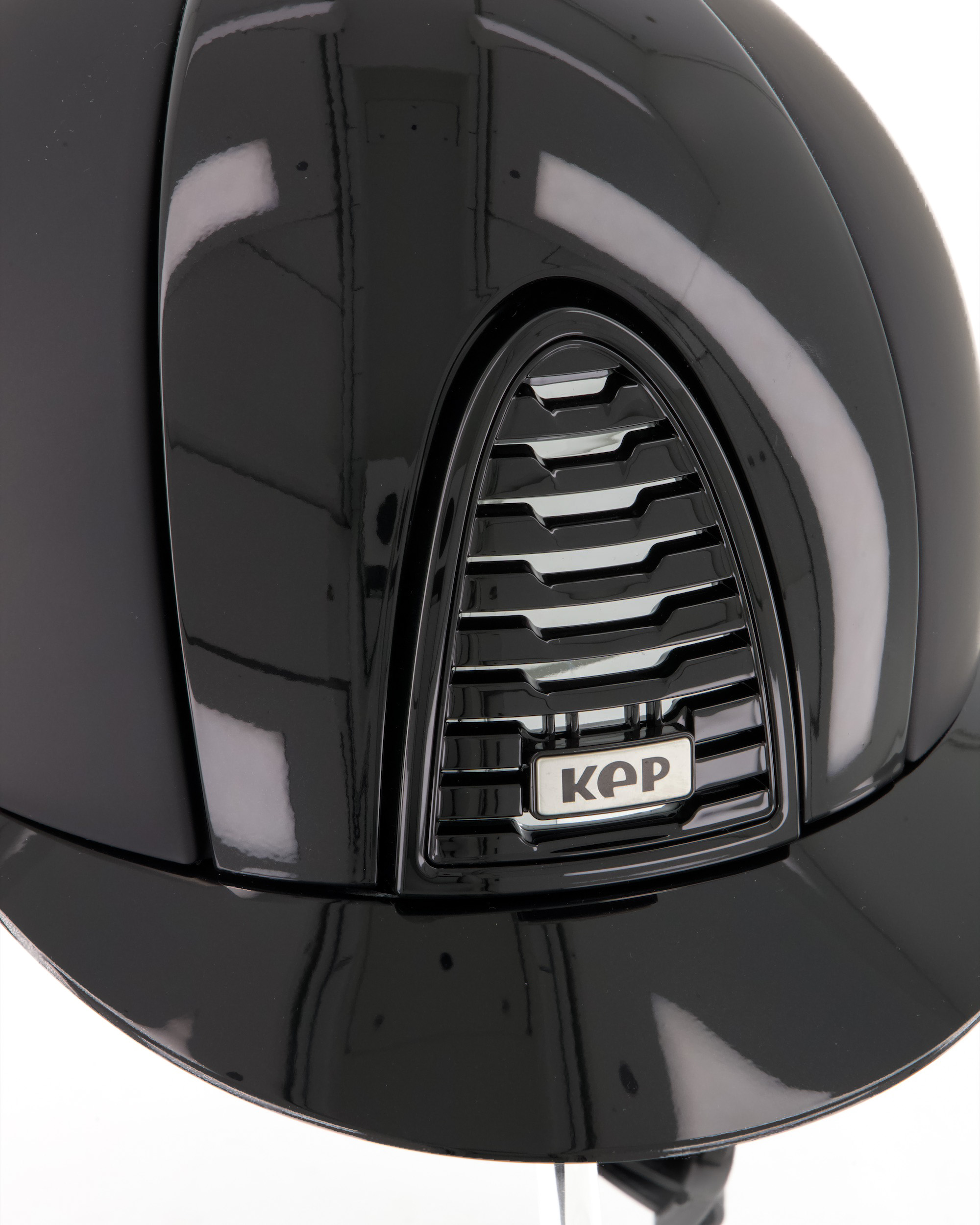 Reithelm Cromo 2.0 Textile Polo mit Polish Front u. Rear matt in schwarz