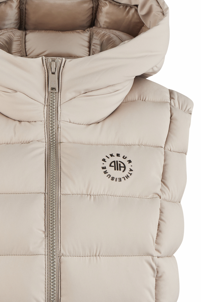 Quilt waistcoat ladies athleisure