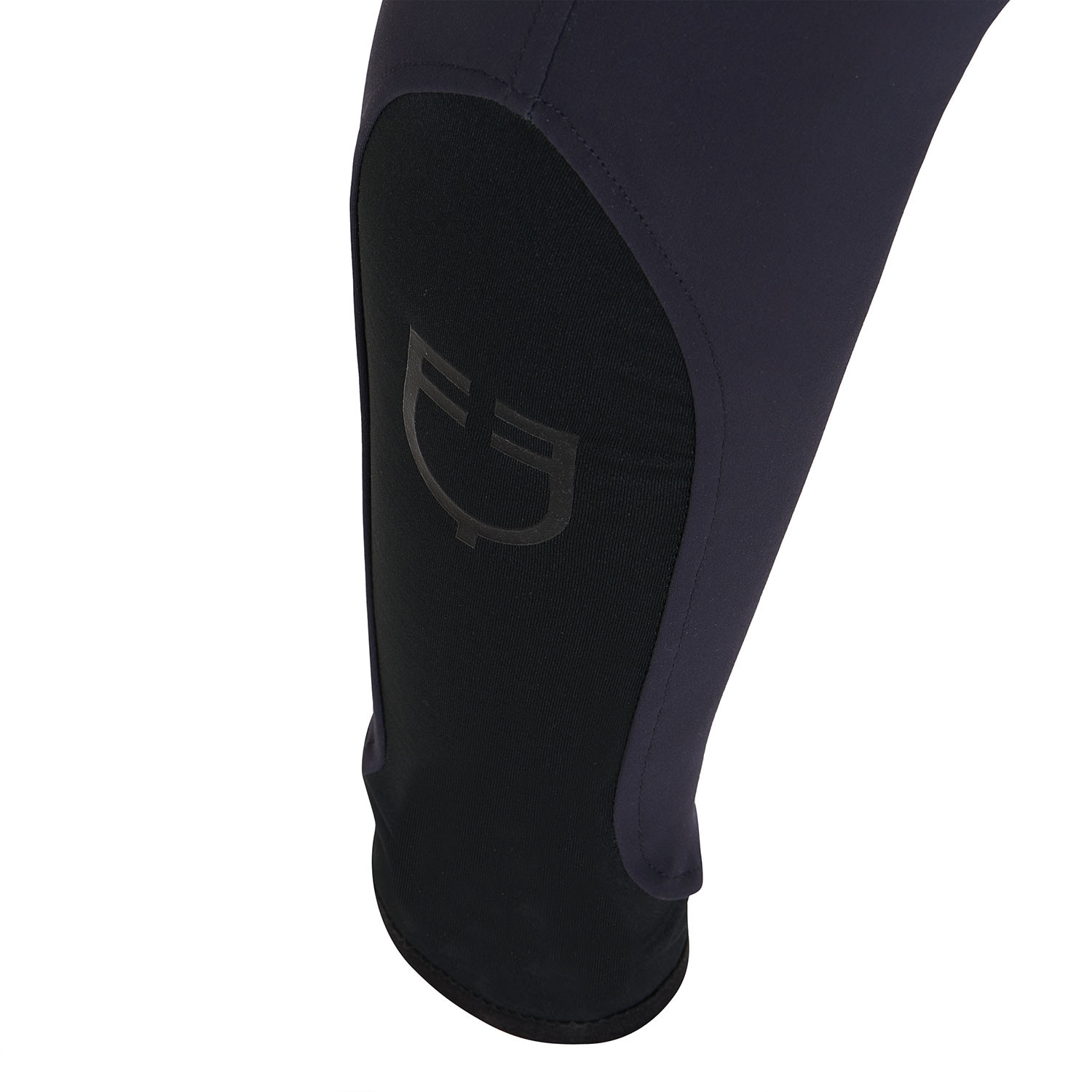 Schmale Herren-Reithose mit Grip und Logo