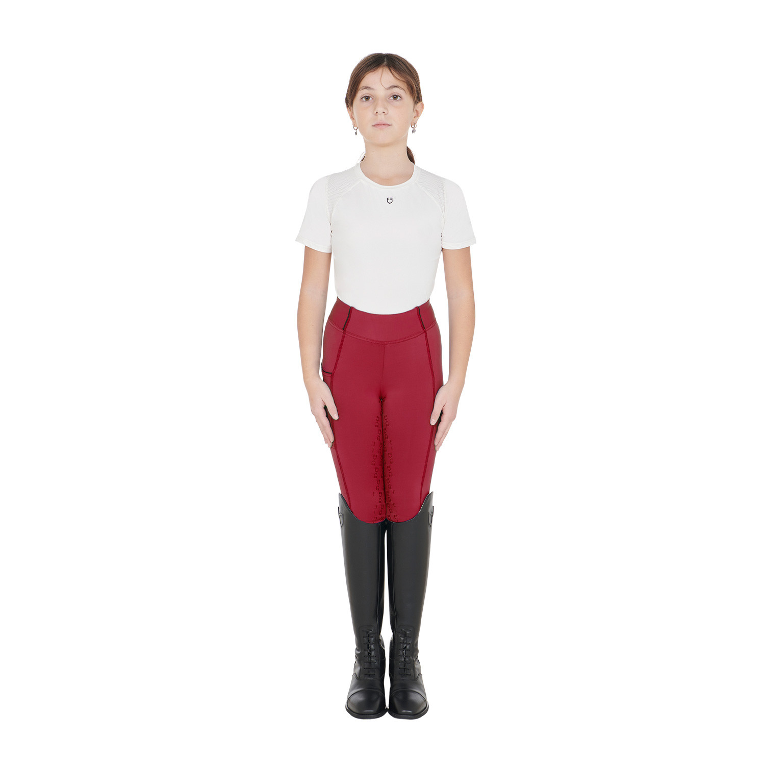 Mädchen-Leggings mit Fleecefutter
