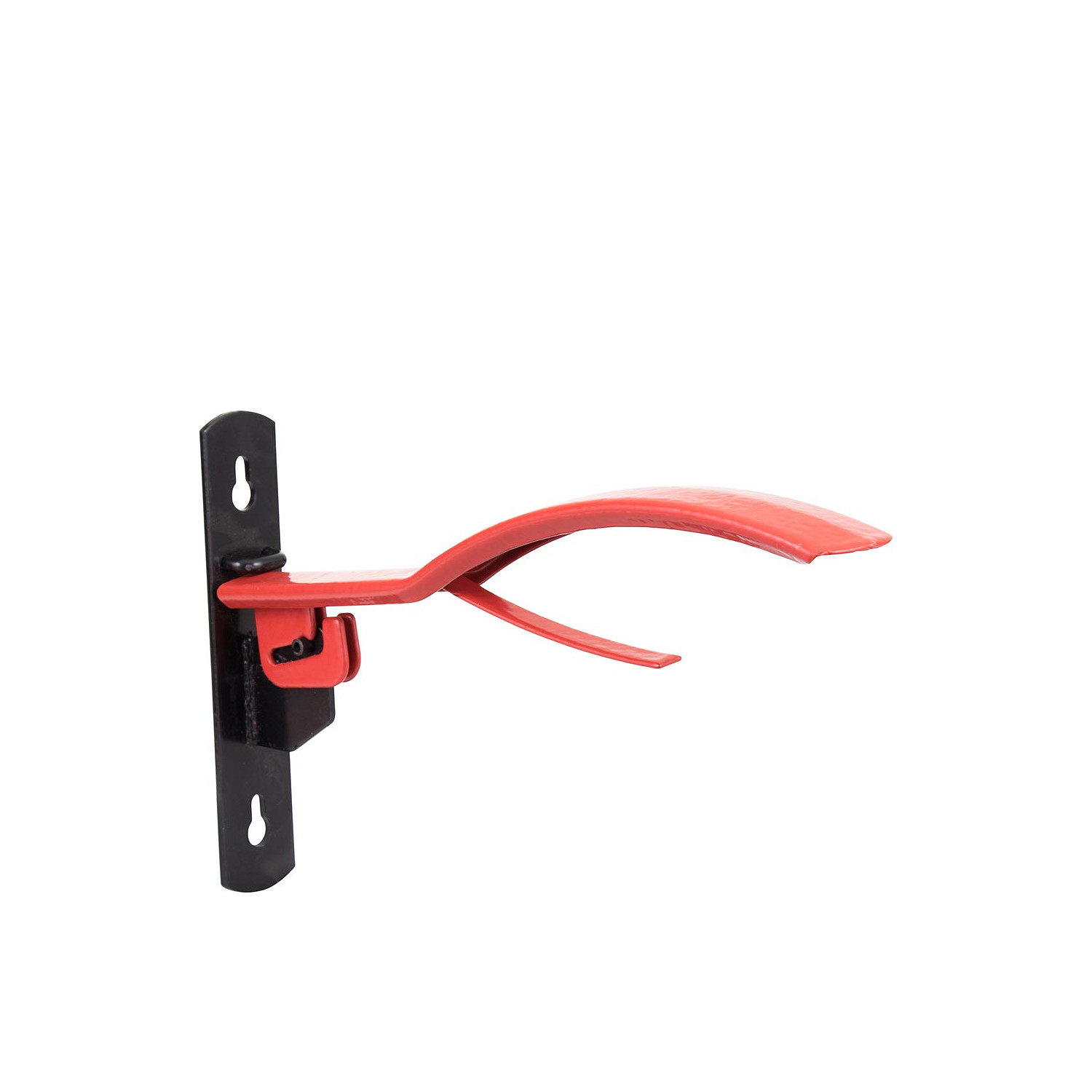 Sattelhalter in rot/schwarz