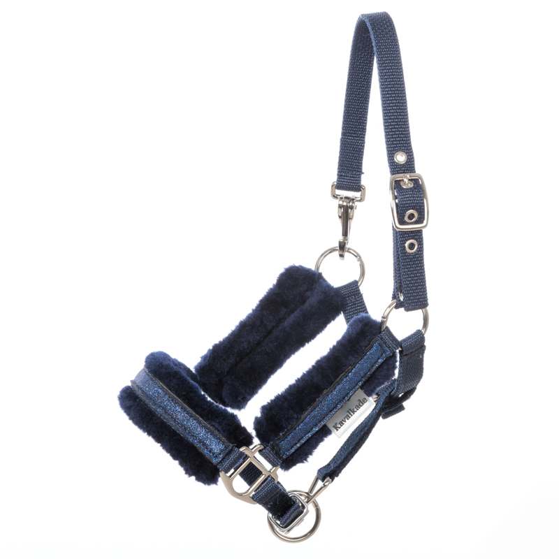 Licol paillettes "Foal Star"-fausse fourrure