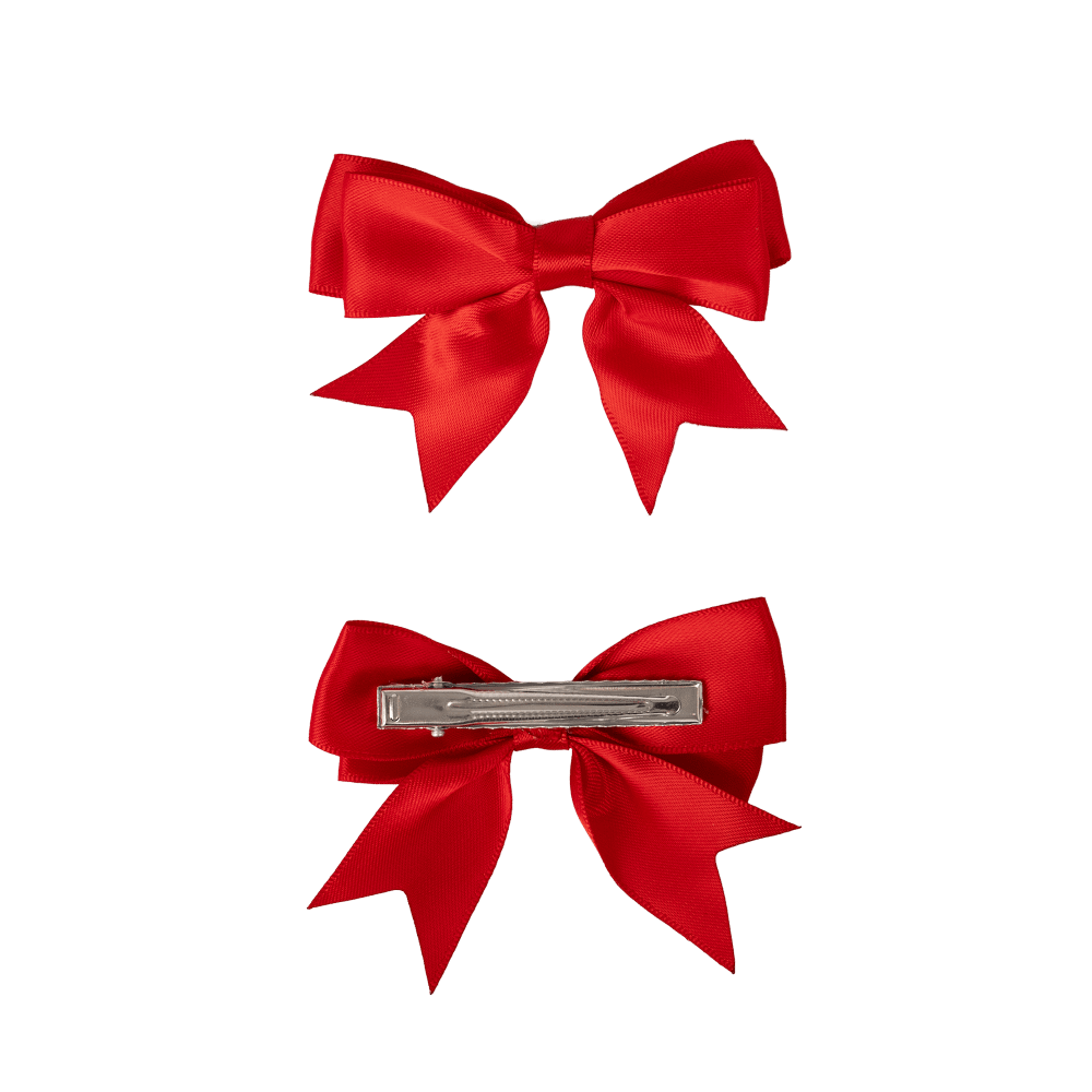 Rotes Band mit Clip