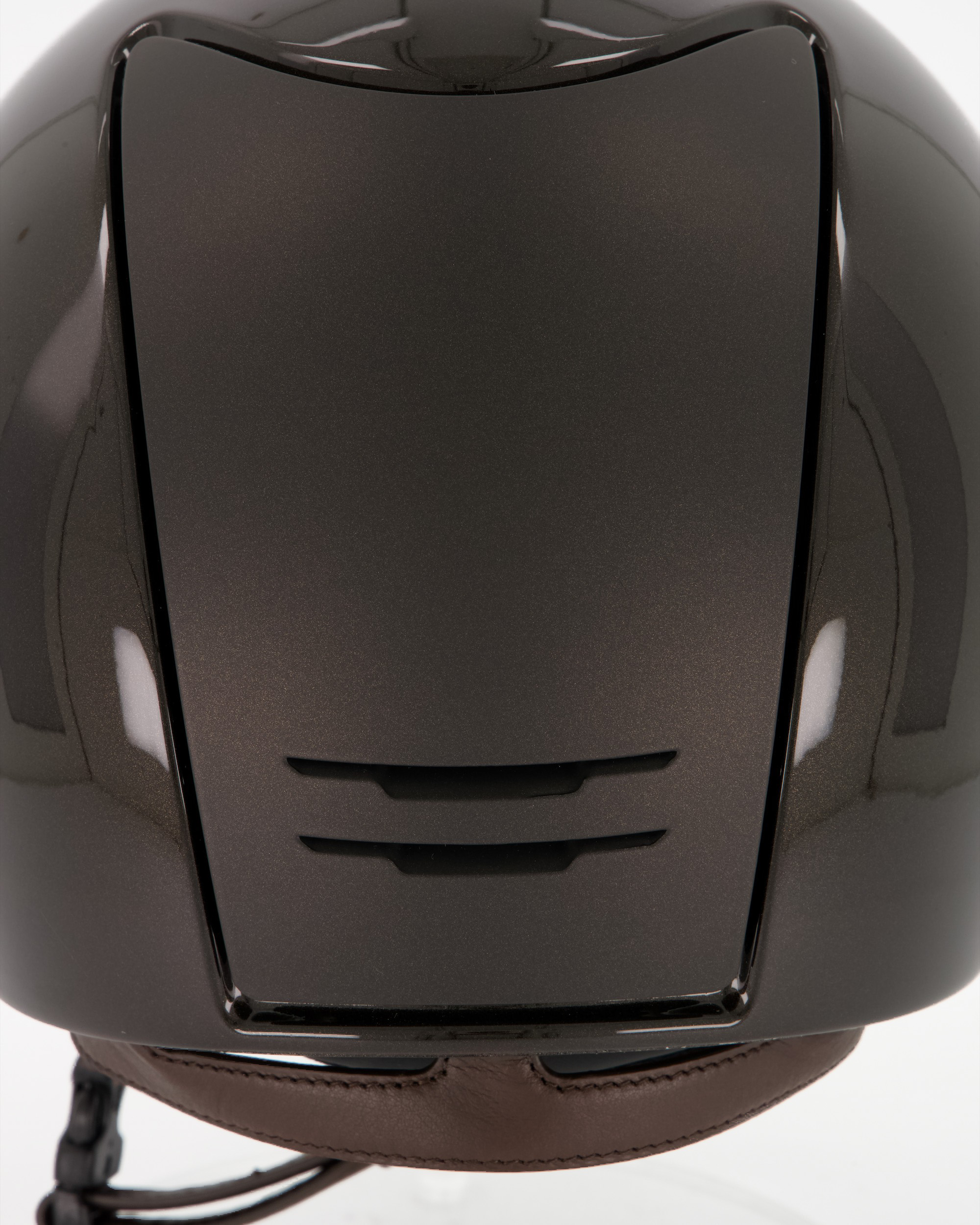 Riding helmet Cromo 2.0 Polish/Textile Polo in brown