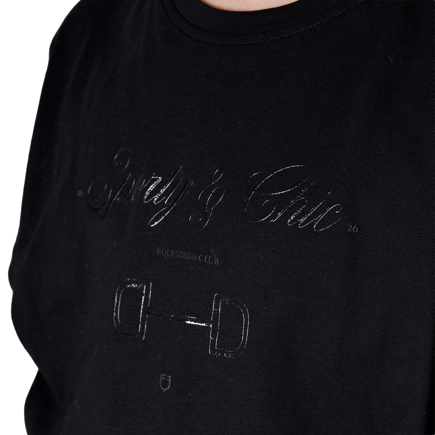 Baumwoll-T-Shirt für Mädchen, sportlich & schick