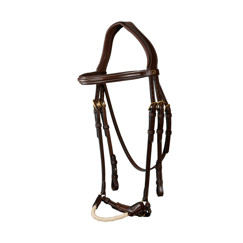 Trense mit hannoverschem Strickreithalfter DY | Dy'on