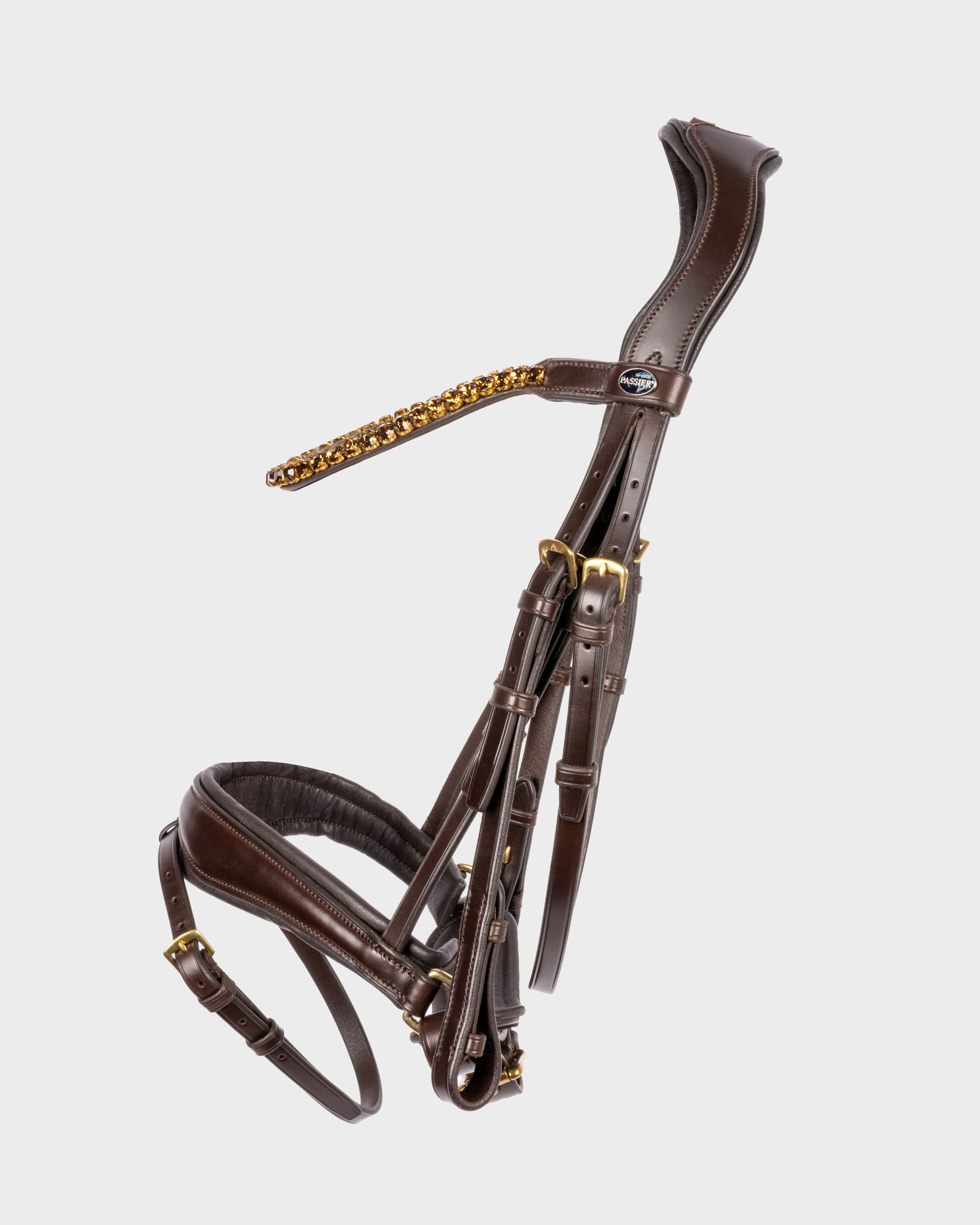 Snaffle Favorite by Ingrid Klimke anatomical brass in havana