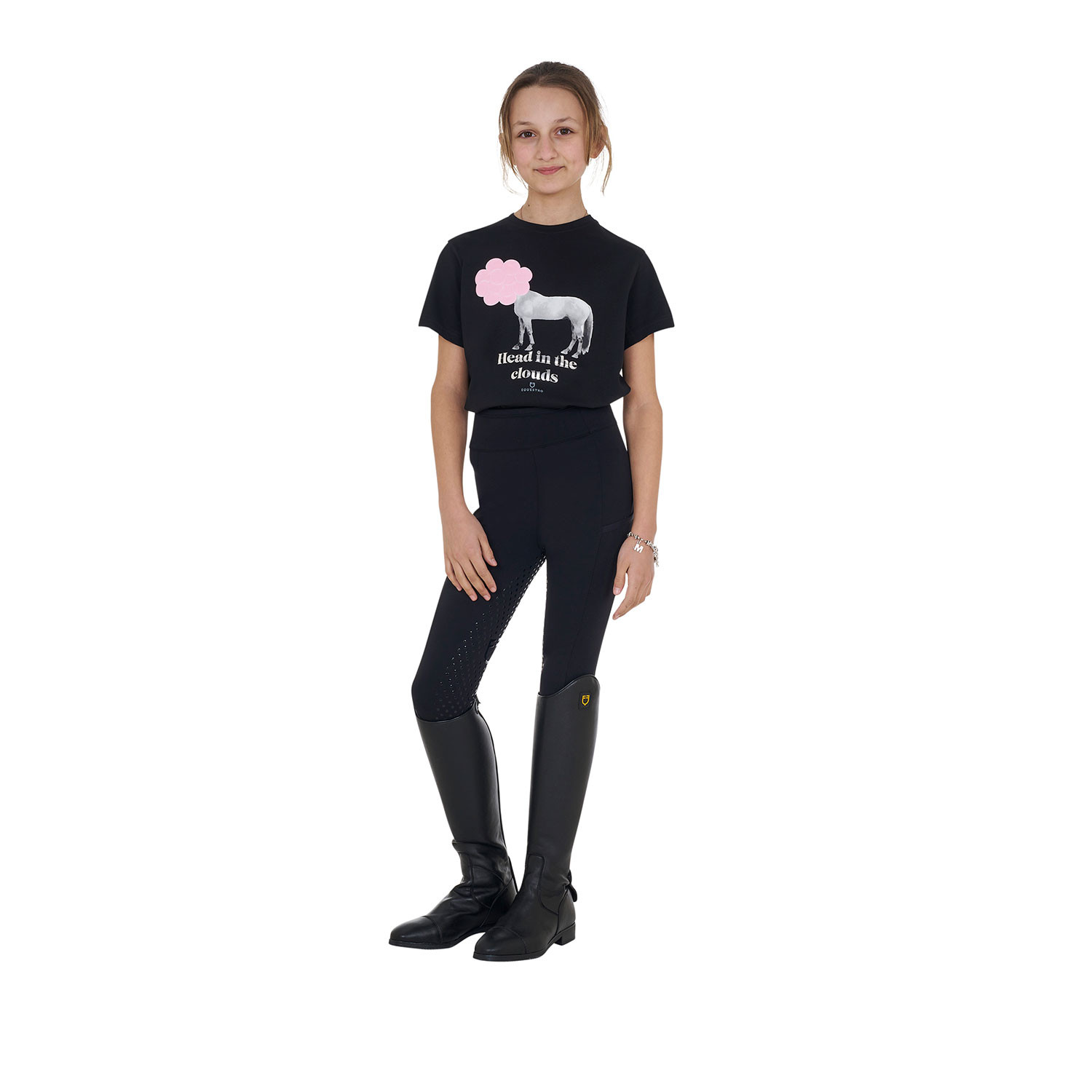 Head In The Clouds Baumwoll-T-Shirt für Mädchen