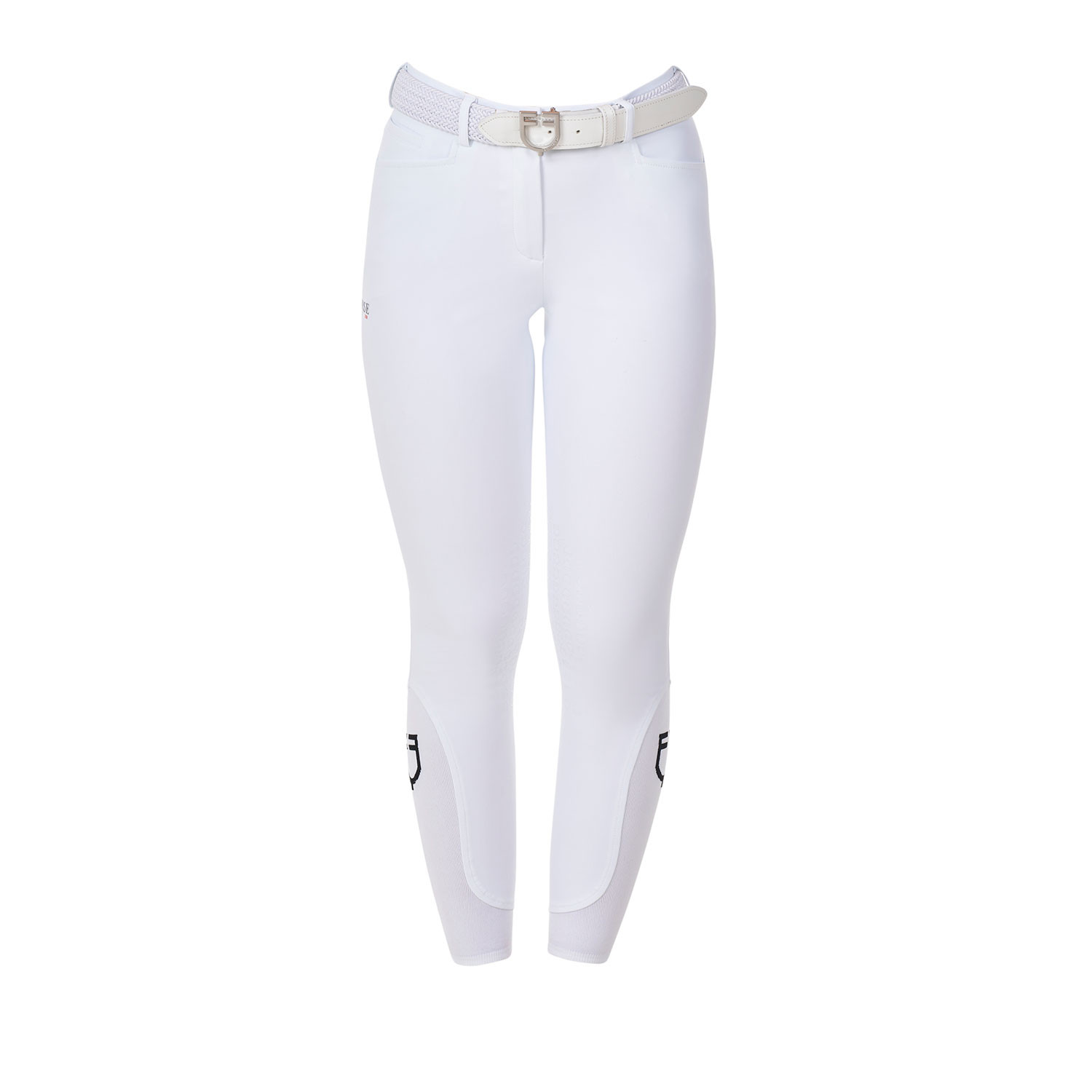 Damen-Reithose mit Kniebesatz X FISE
