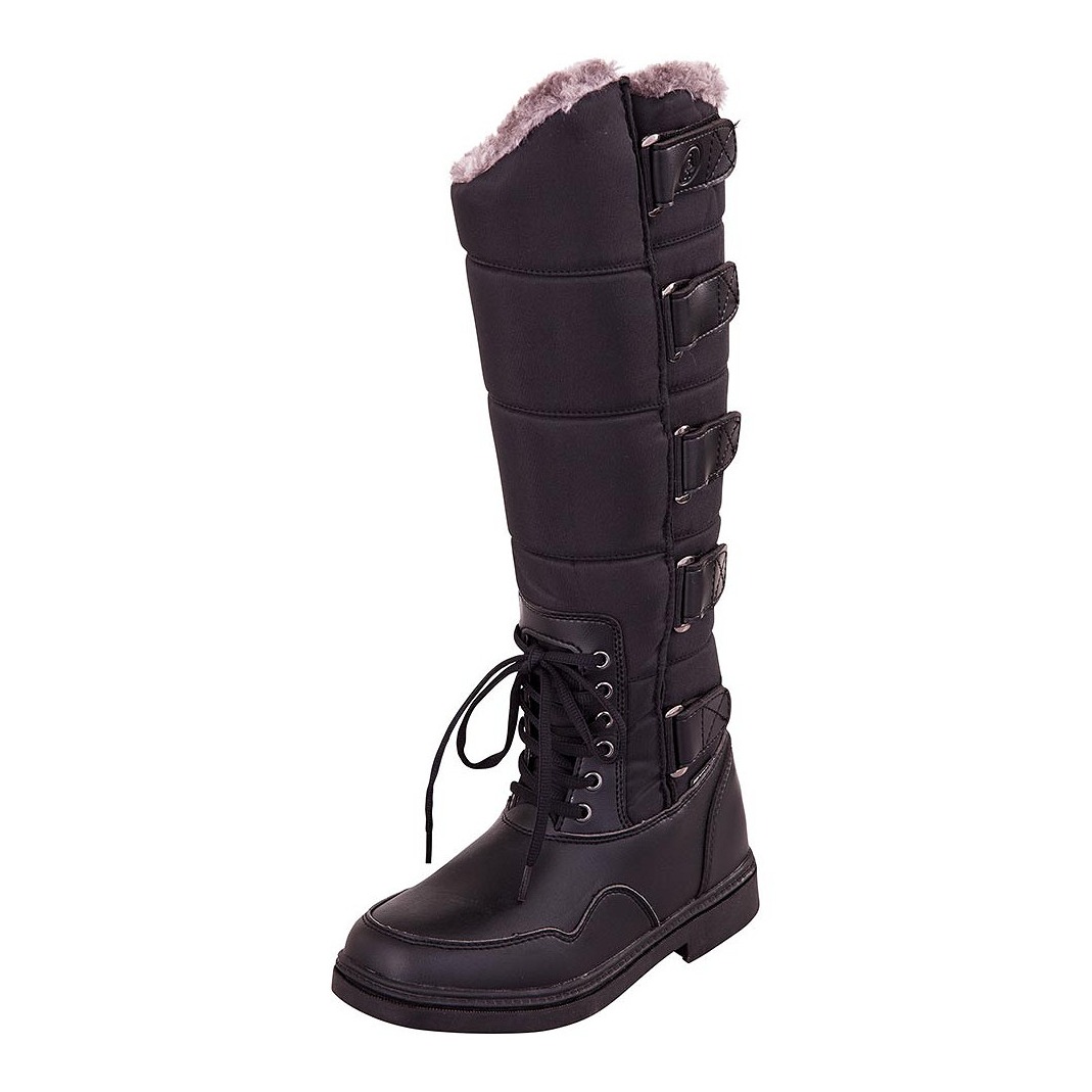 Winterreitstiefel Siberia in schwarz