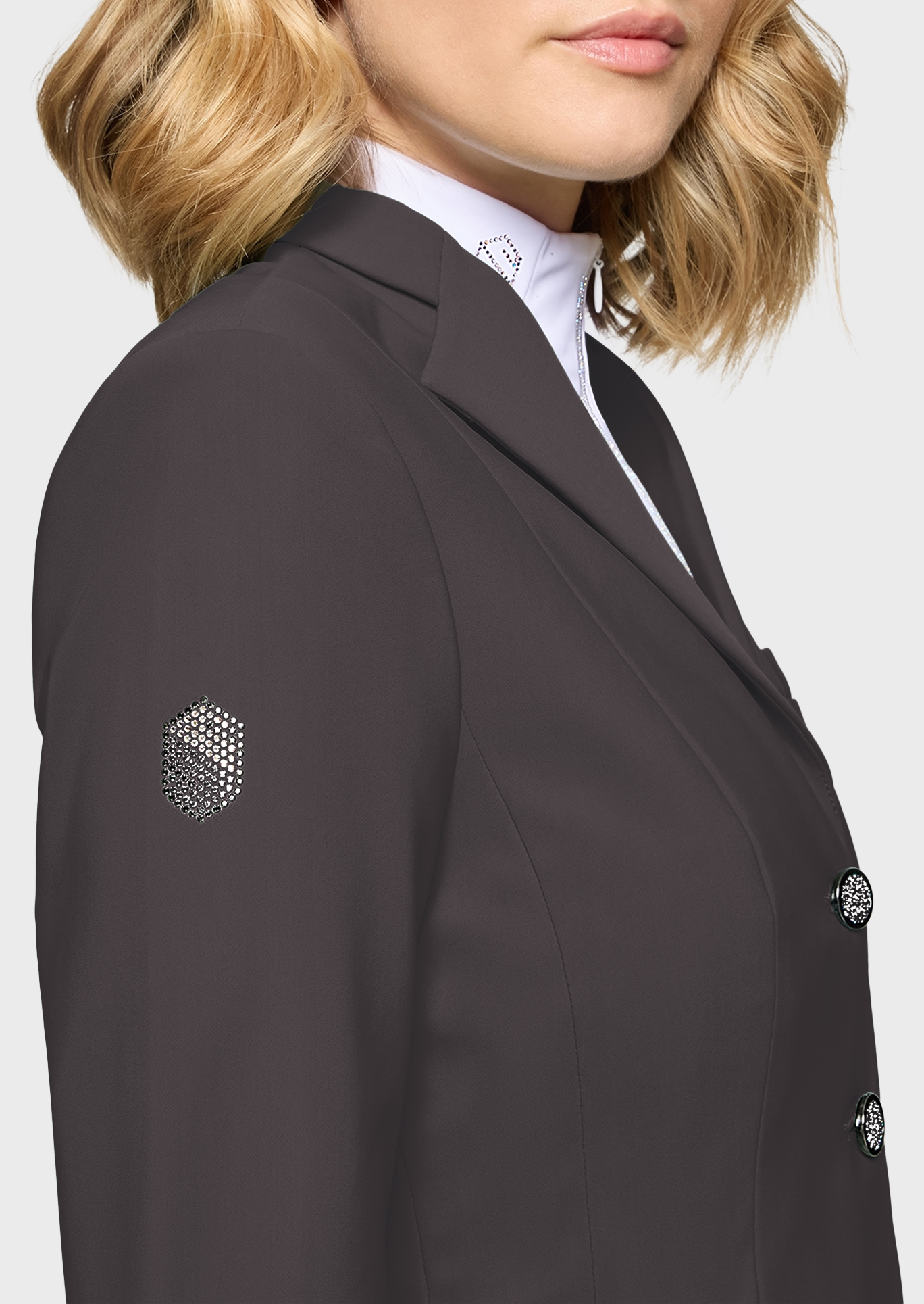 Turnierjacket Damen Victorine Crystal Fabric