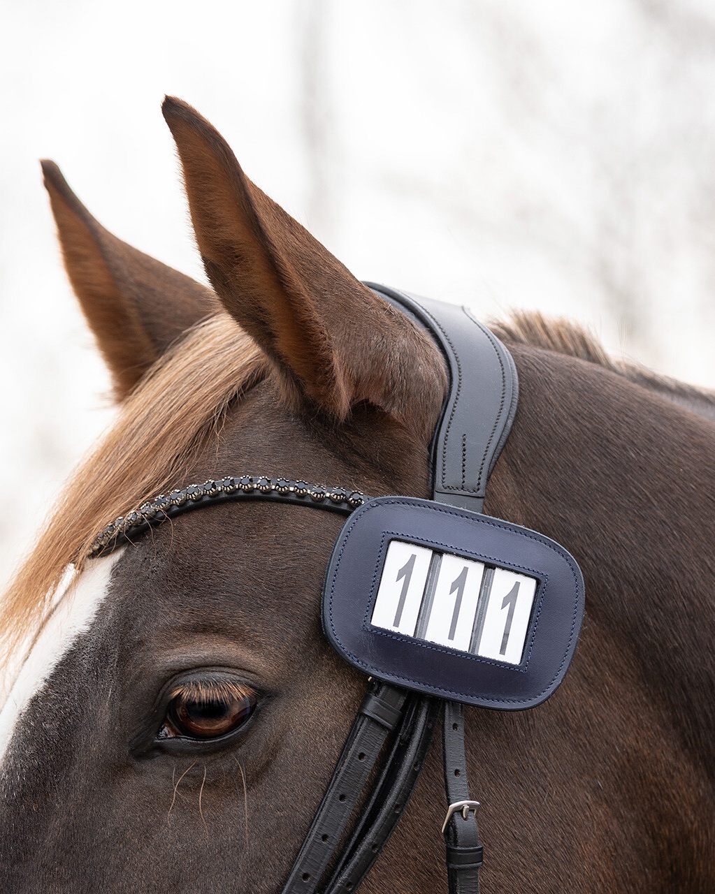Modeste Square bib holder