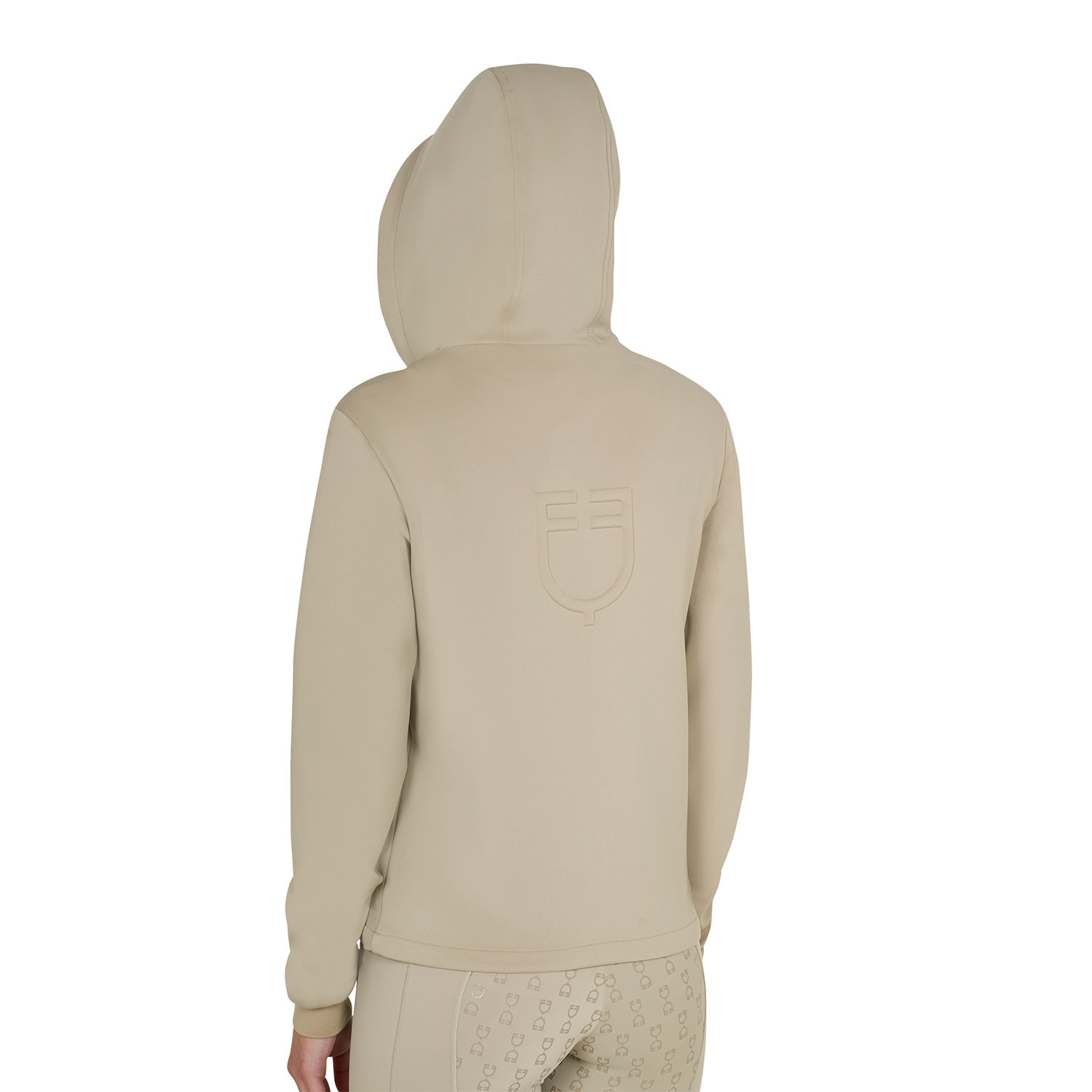 Damen-Cropped-Hoodie