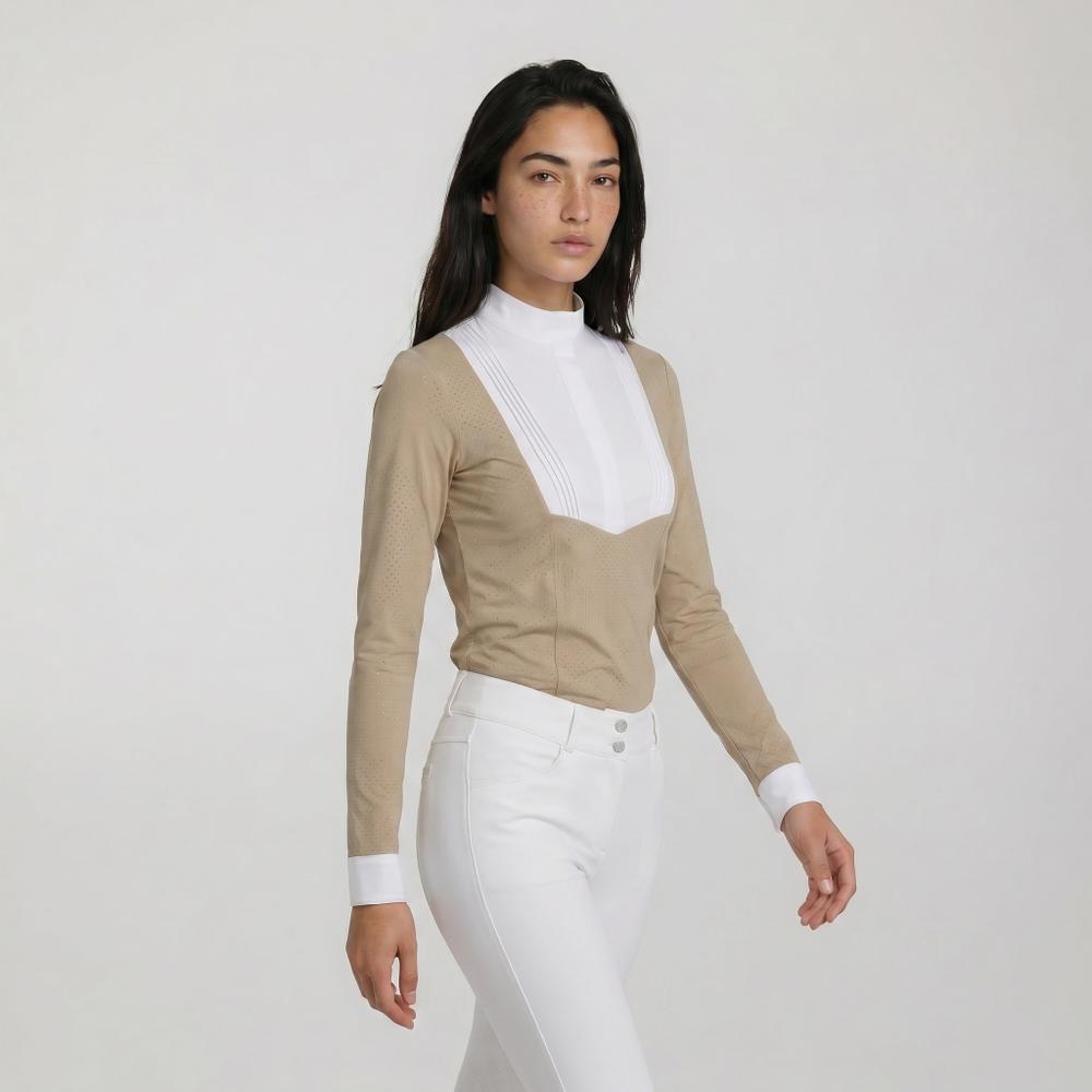 Turniershirt Damen Heritage Air Lange Ärmeln