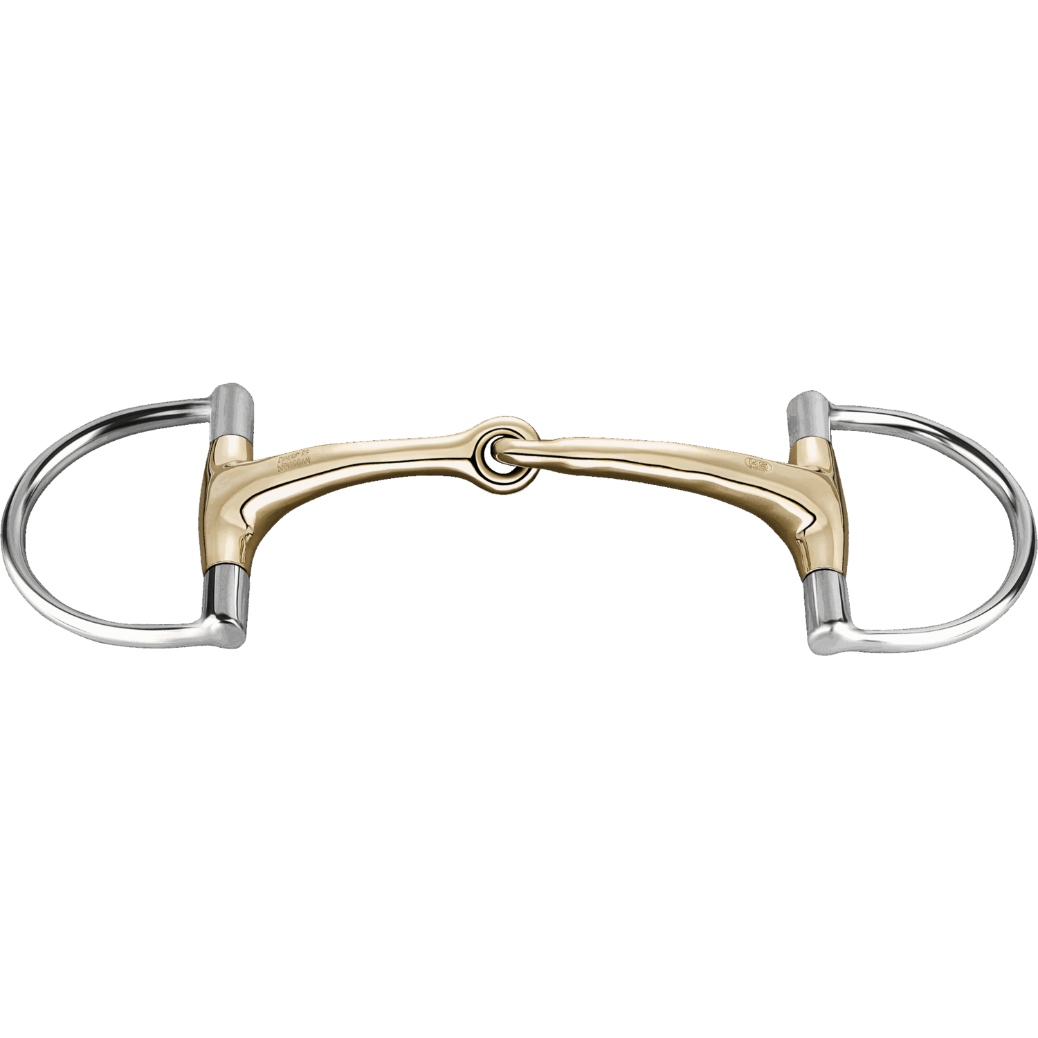 Dynamic RS - Hunter Jumper D-Ring, 14 mm einfach gebrochen - Sensogan