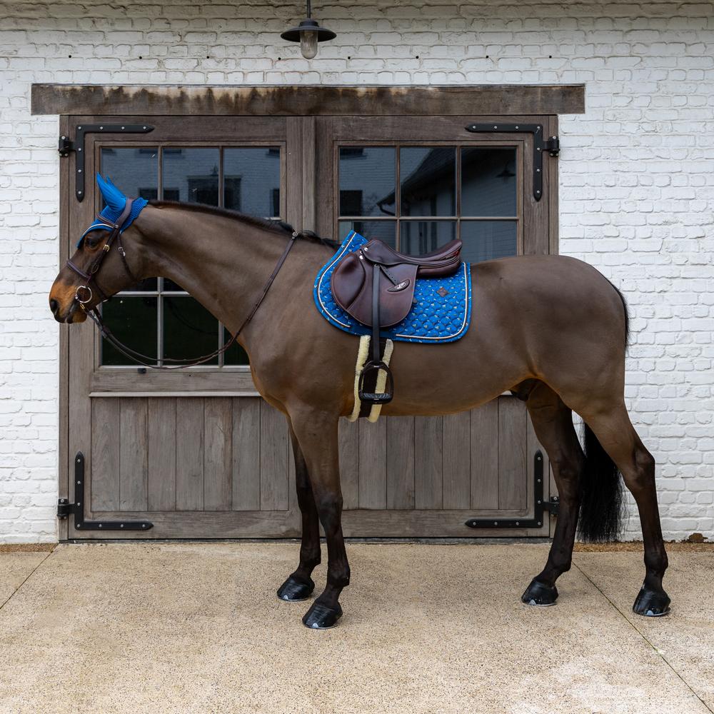 Tapis de selle Velvet Horse printing Dressage