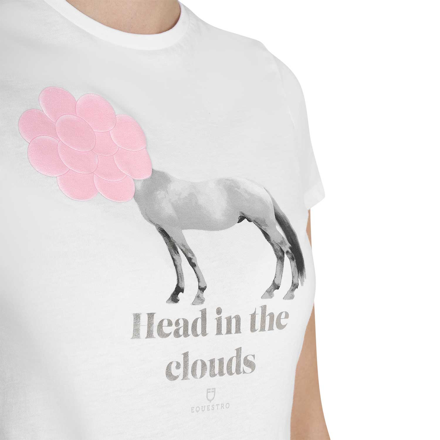 Baumwoll-T-Shirt Head In the Clouds für Damen
