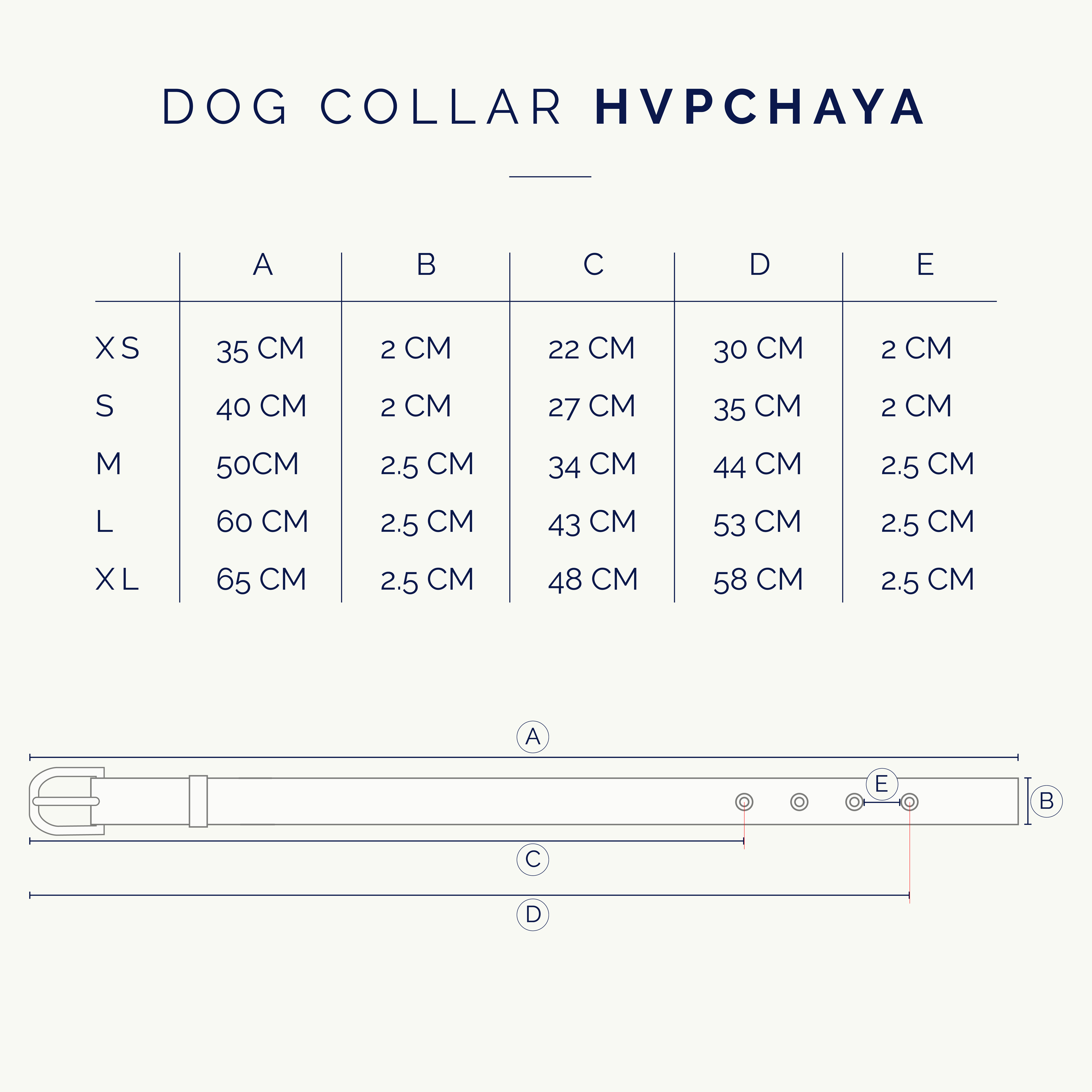Hundehalsband Chaya