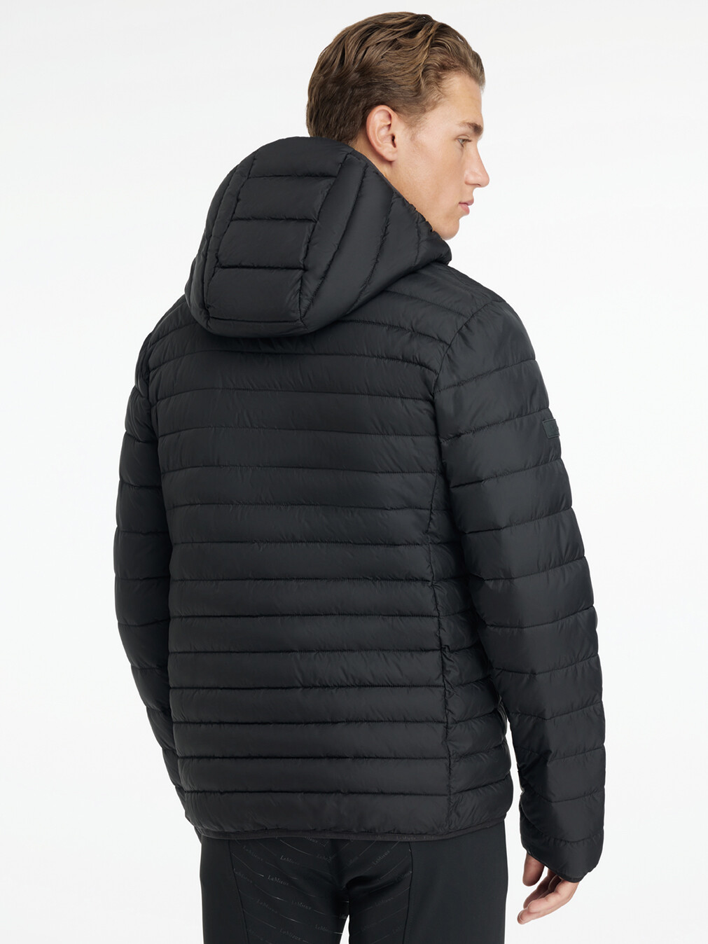 Herren Steppjacke mit Kapuze