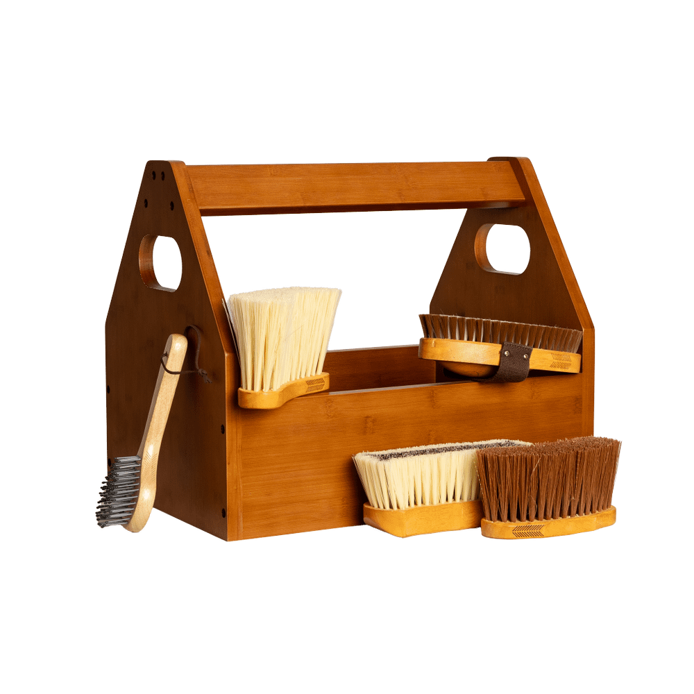 Grooming and saddle box